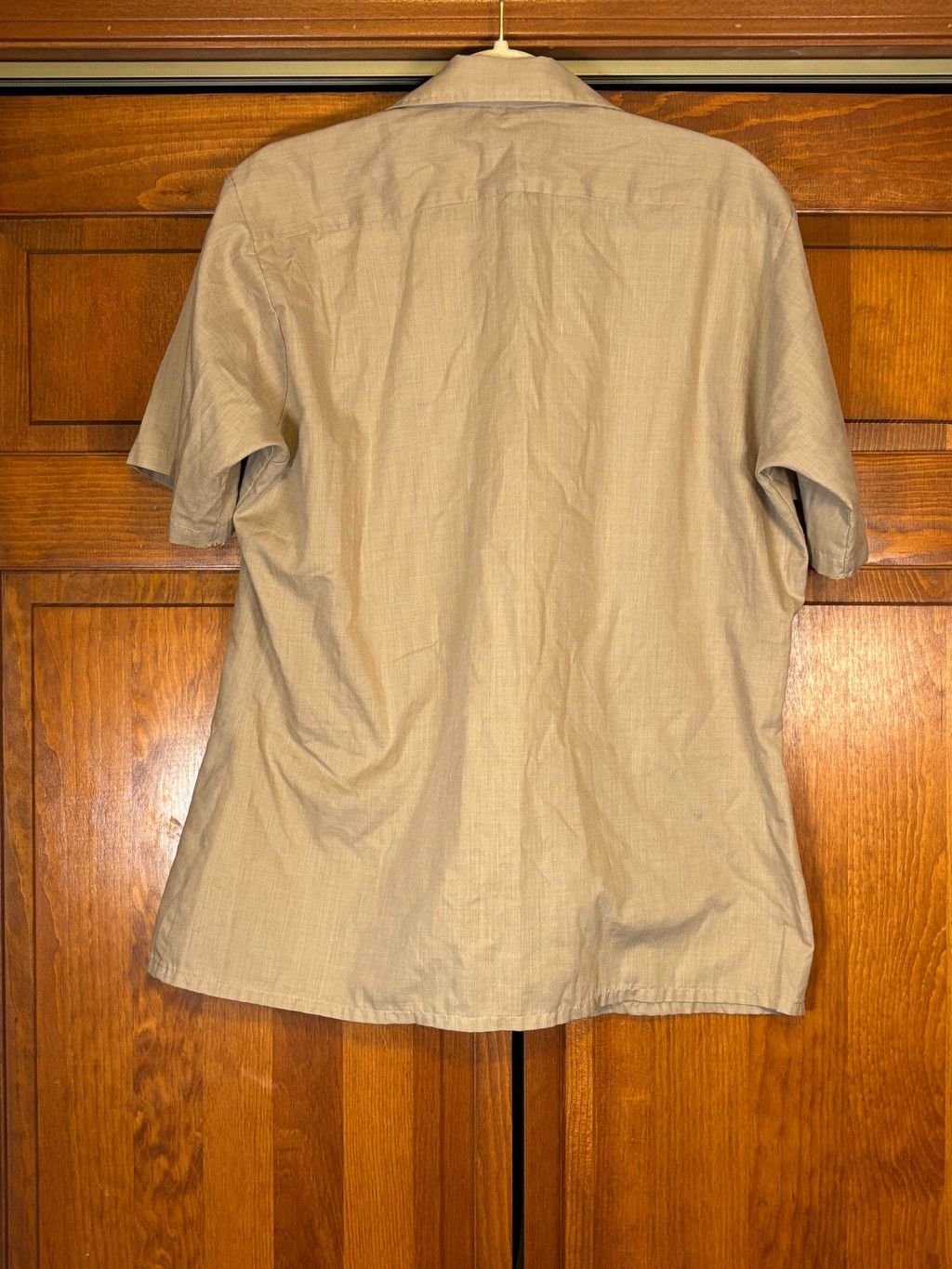 Arrow Vintage Arrow Shirt Minimal Tan Embroidered M Size US M / EU 48-50 / 2 - 10 Thumbnail