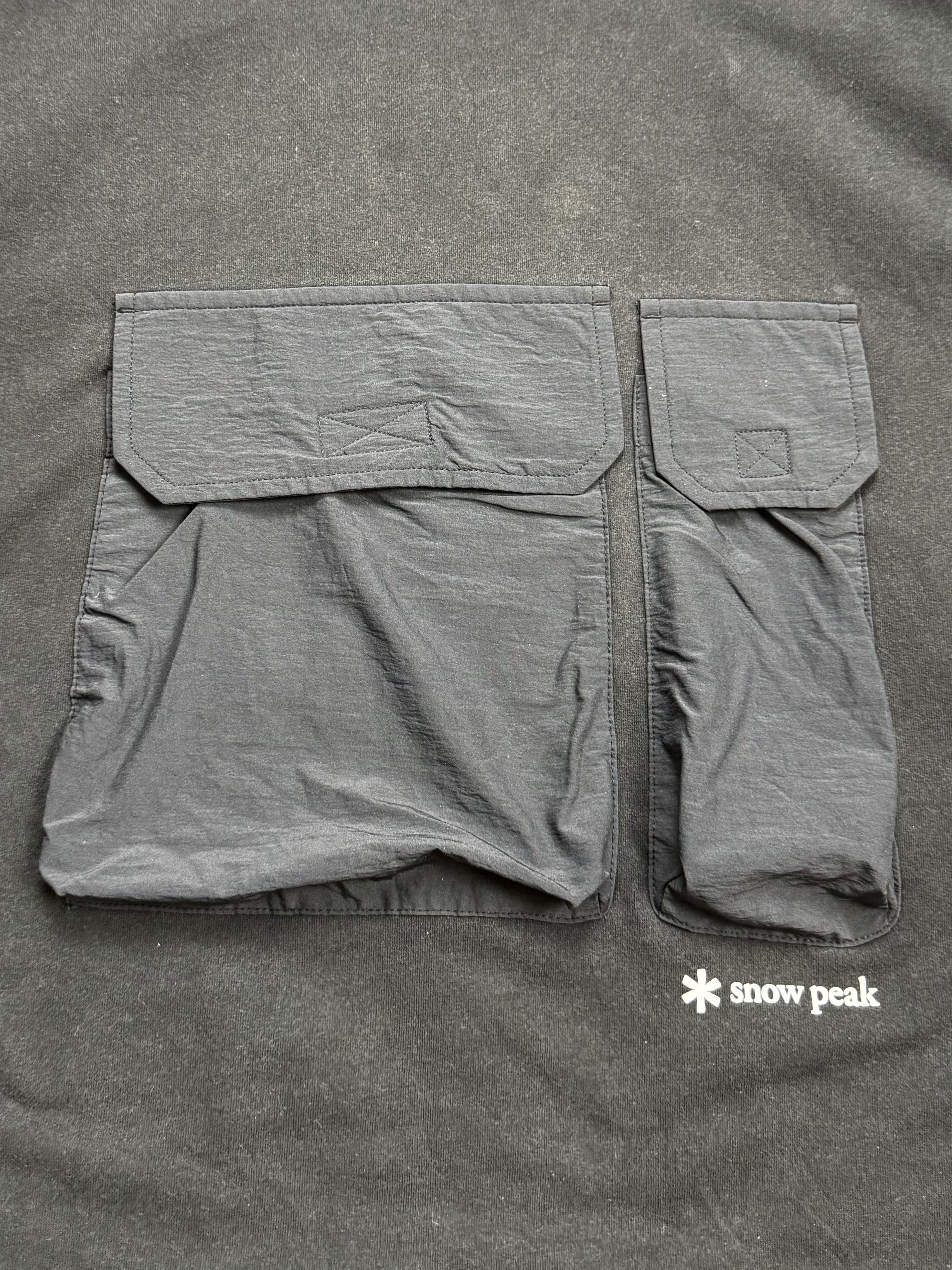 Snow Peak Snow Peak Tactical Black Hoodie Multi Pocket Size US L / EU 52-54 / 3 - 3 Thumbnail