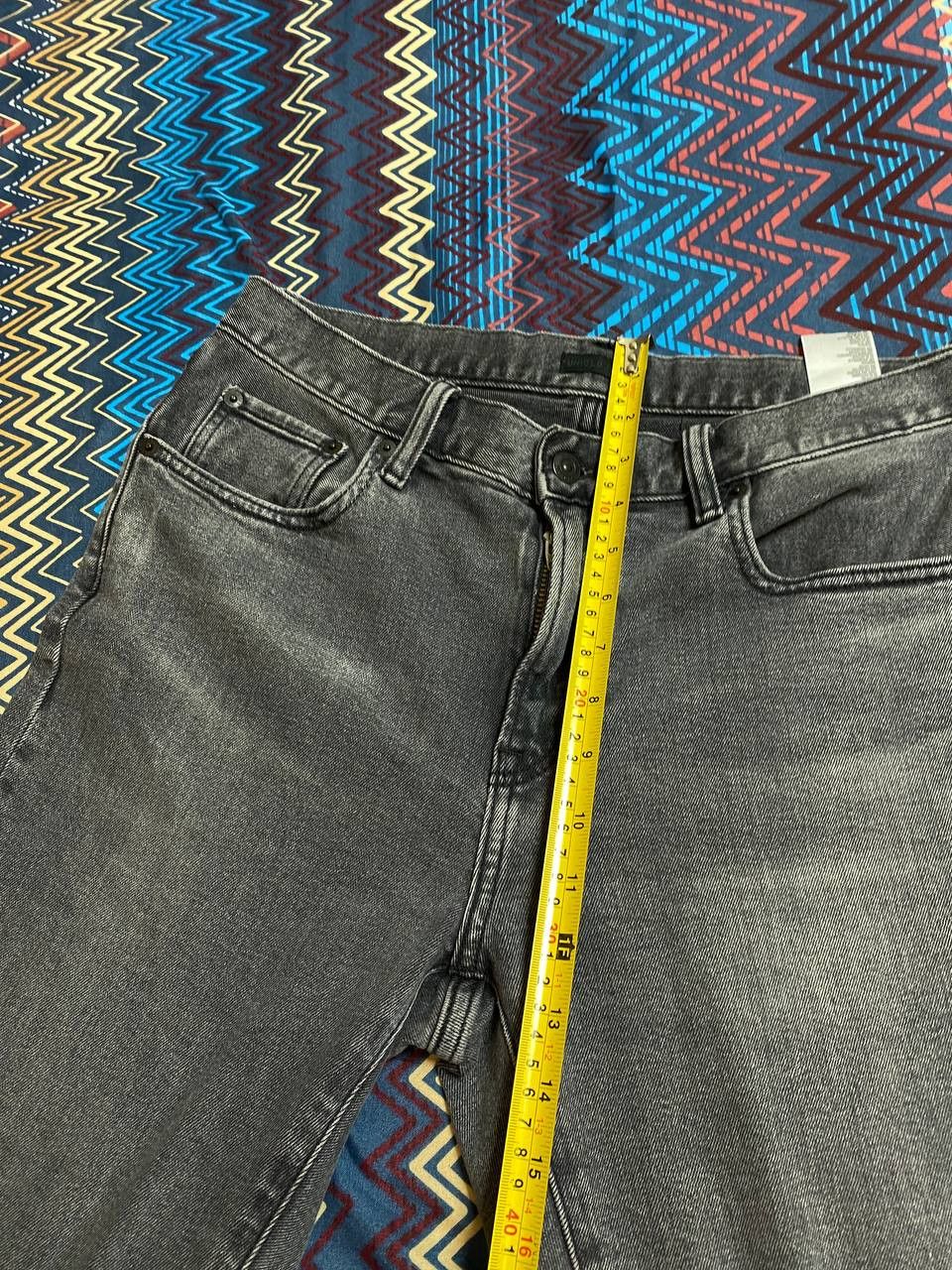 Uniqlo vintage jeans pants Uniqlo gray Y2K streetwear Size US 30 / EU 46 - 16 Thumbnail
