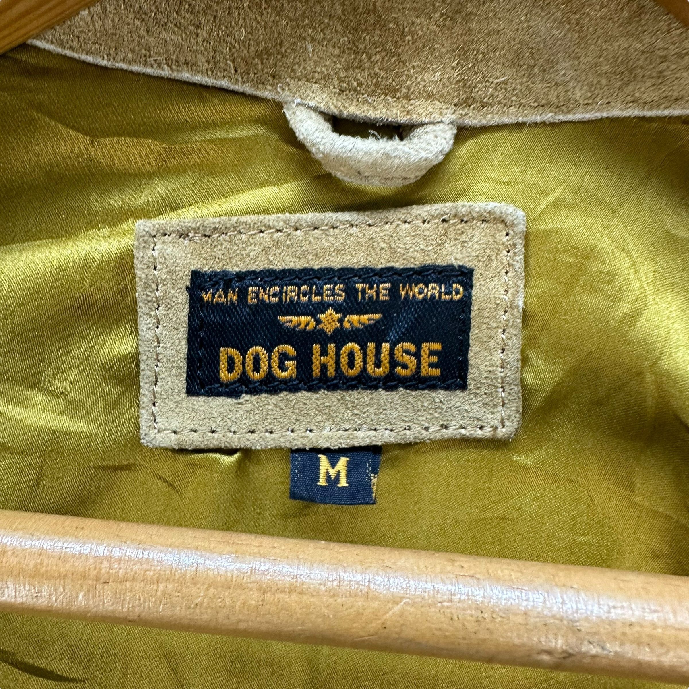Japanese Brand DOG HOUSE Cowhide Leather Western Shirt Jacket #A78-1894 Size US M / EU 48-50 / 2 - 11 Thumbnail