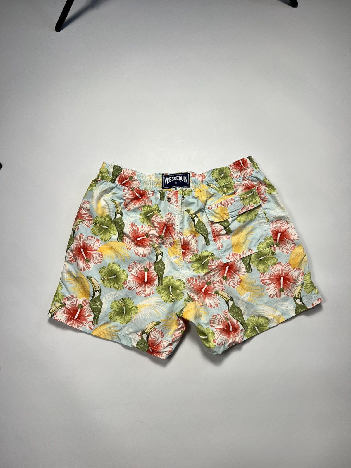 Vilebrequin Vintage Vilebrequin Flower Print Swim Hawaii Shorts Size US 34 / EU 50 - 9 Thumbnail