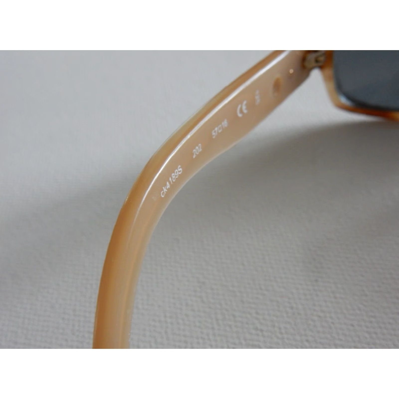 Calvin Klein VINTAGE Calvin Klein Sunglasses Frames Women 57mm Brown Prescription 2010s Size ONE SIZE - 4 Thumbnail