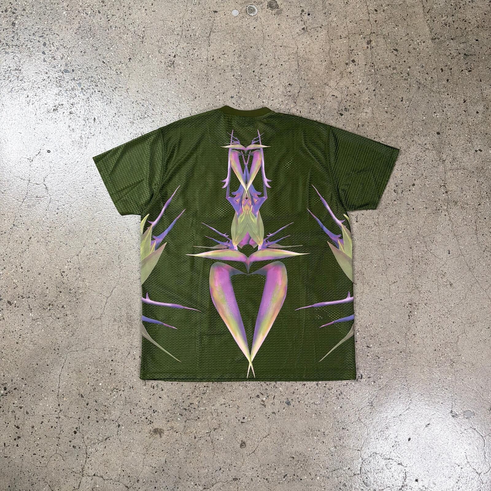 Givenchy Givenchy SS12 Look 17 Birds of Paradise Jersey Tee Size US M / EU 48-50 / 2 - 5 Thumbnail