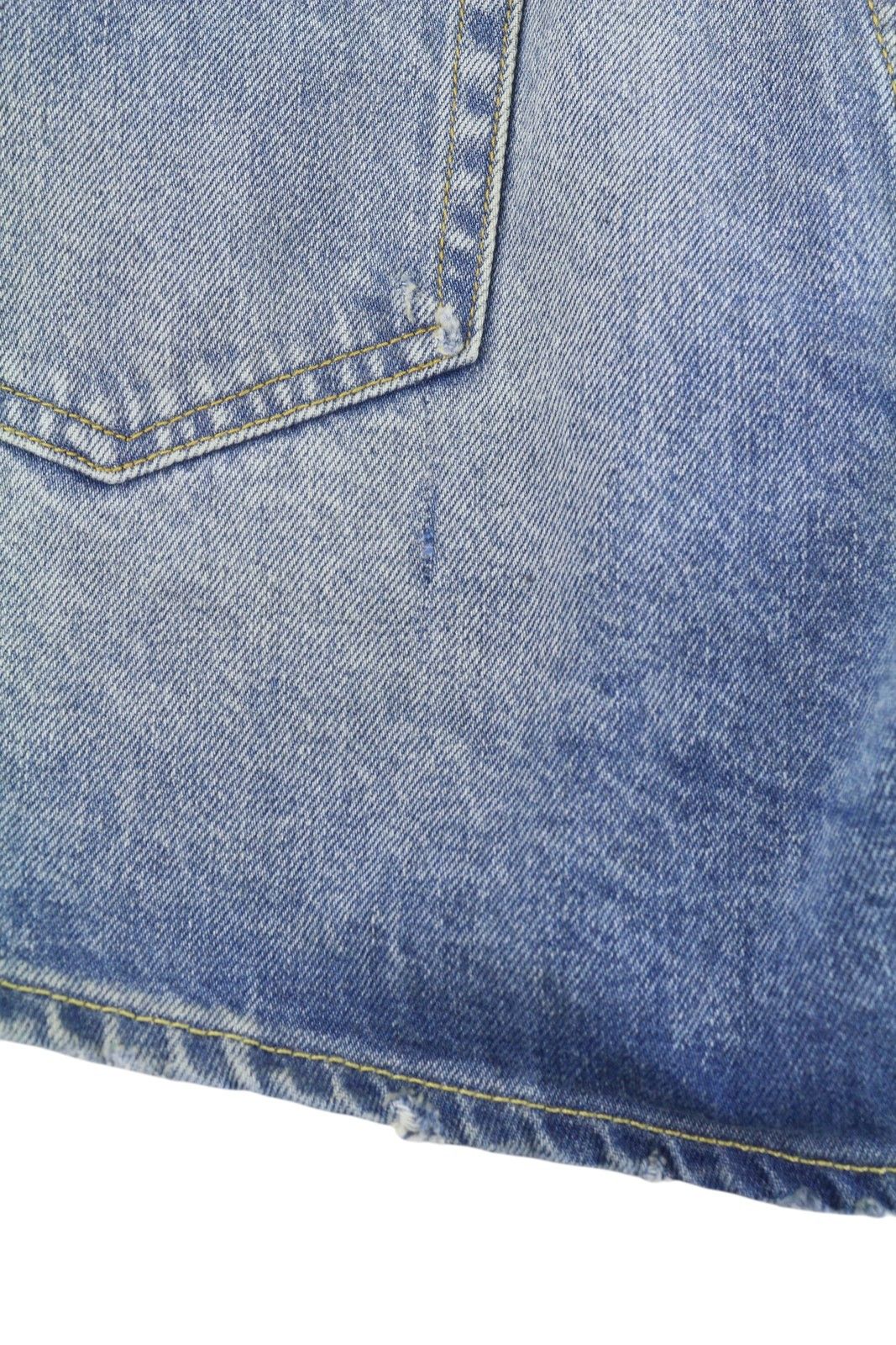 R13 CROSS OVER 28 Bain Blue Asymmetric PS26 Shorts 89416 Size 28" / US 6 / IT 42 - 12 Thumbnail