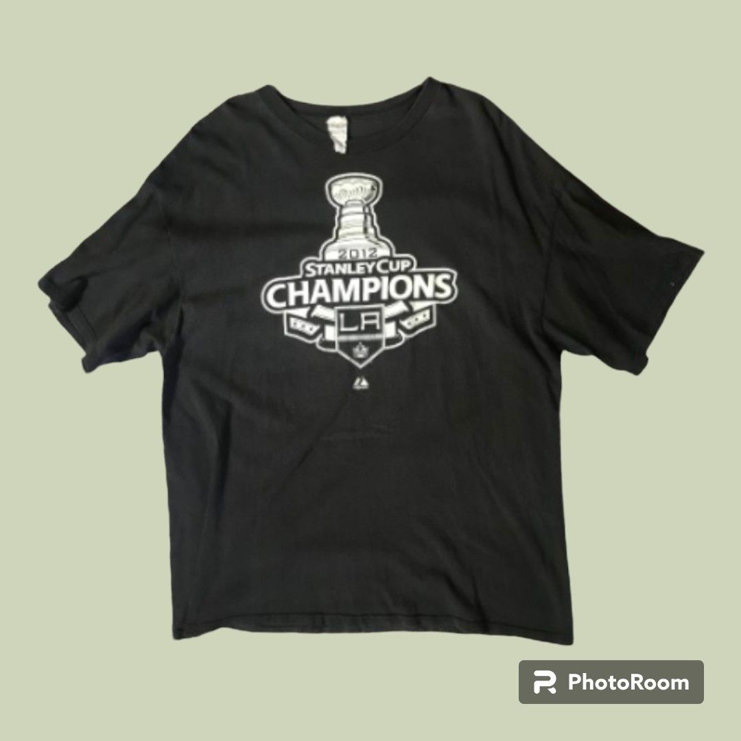 NHL 2012 Stanley Cup Los Angeles Kings Championship Shirt Size US XL / EU 56 / 4 - 1 Thumbnail