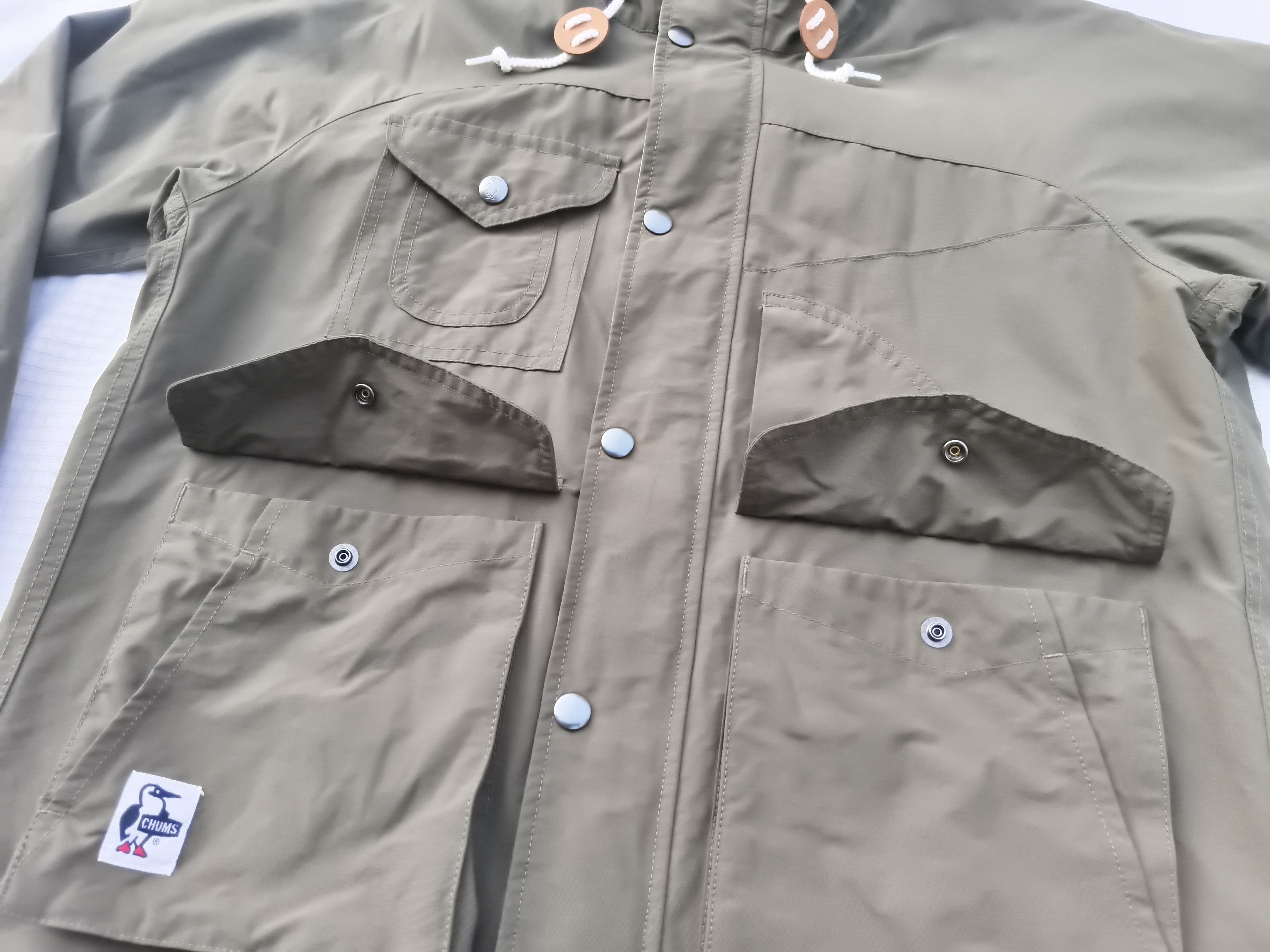 Chums (J943) Chums Women Green Camping 60/40 Parka Sz M Size M / US 6-8 / IT 42-44 - 11 Thumbnail