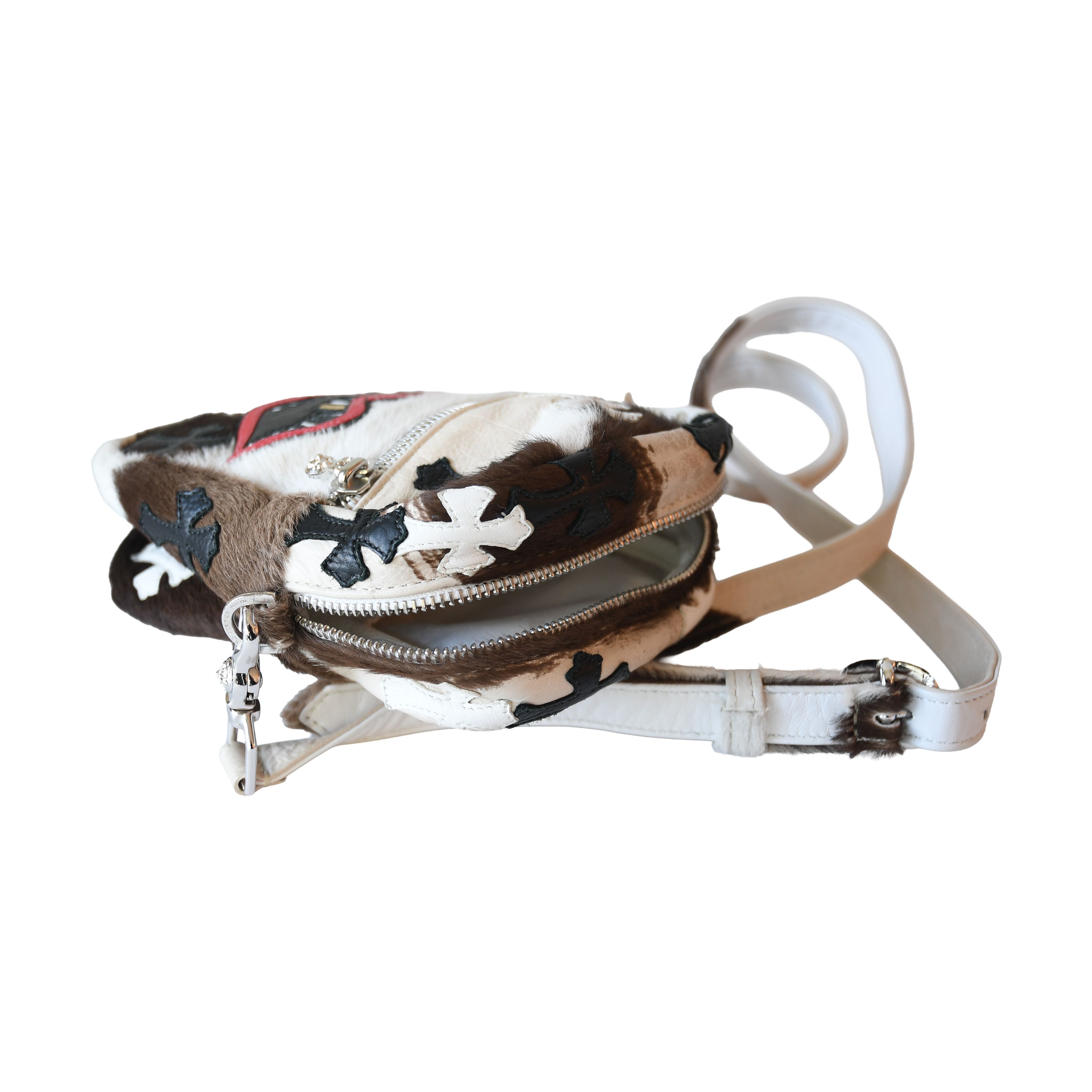 Chrome Hearts Chrome Hearts Matty Boy Cross Patch Chomper Cowhide Taka Bag Size ONE SIZE - 4 Thumbnail