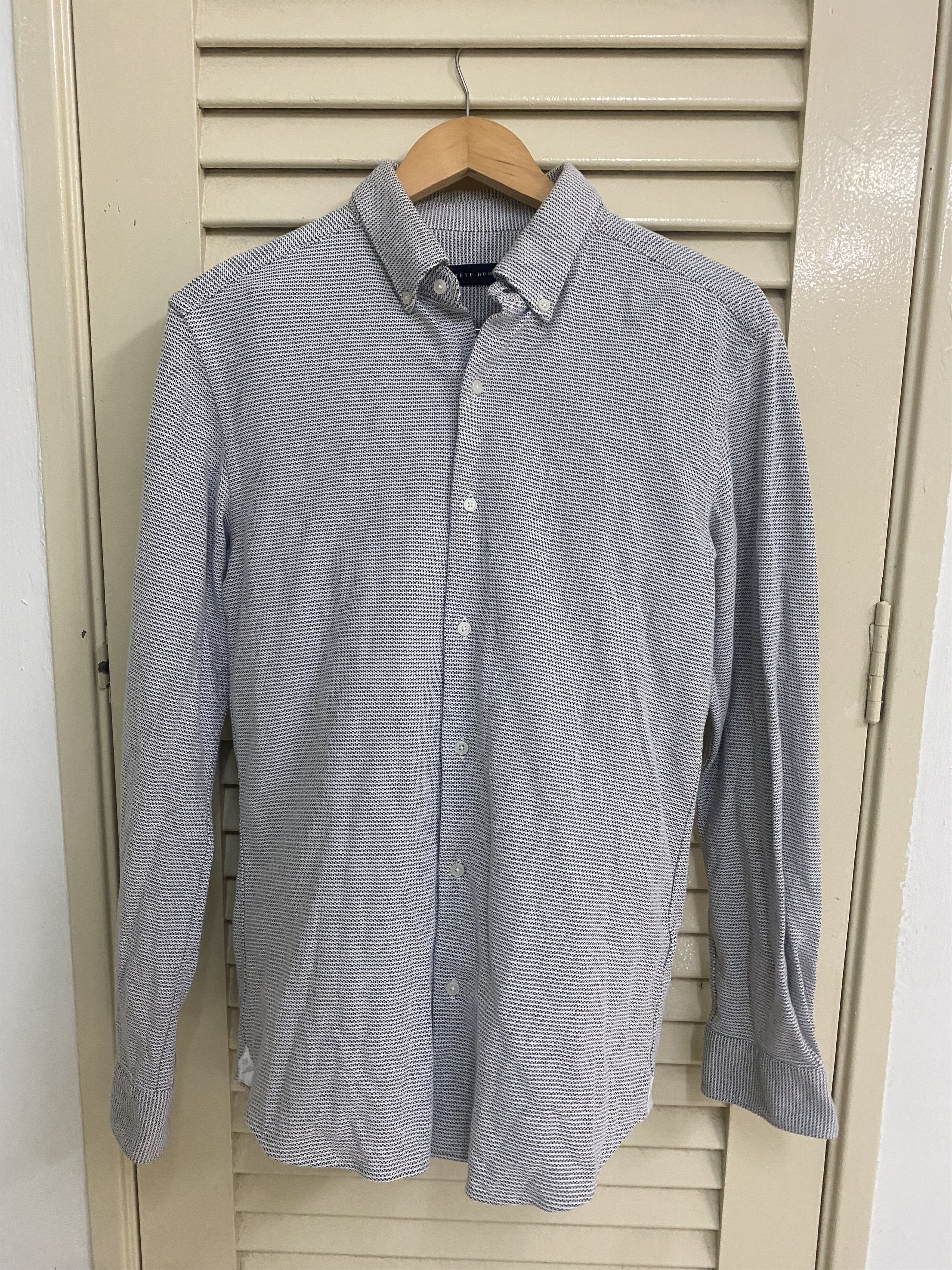 Tete Homme Tete Homme Patterned Button Down Size US M / EU 48-50 / 2 - 1 Thumbnail