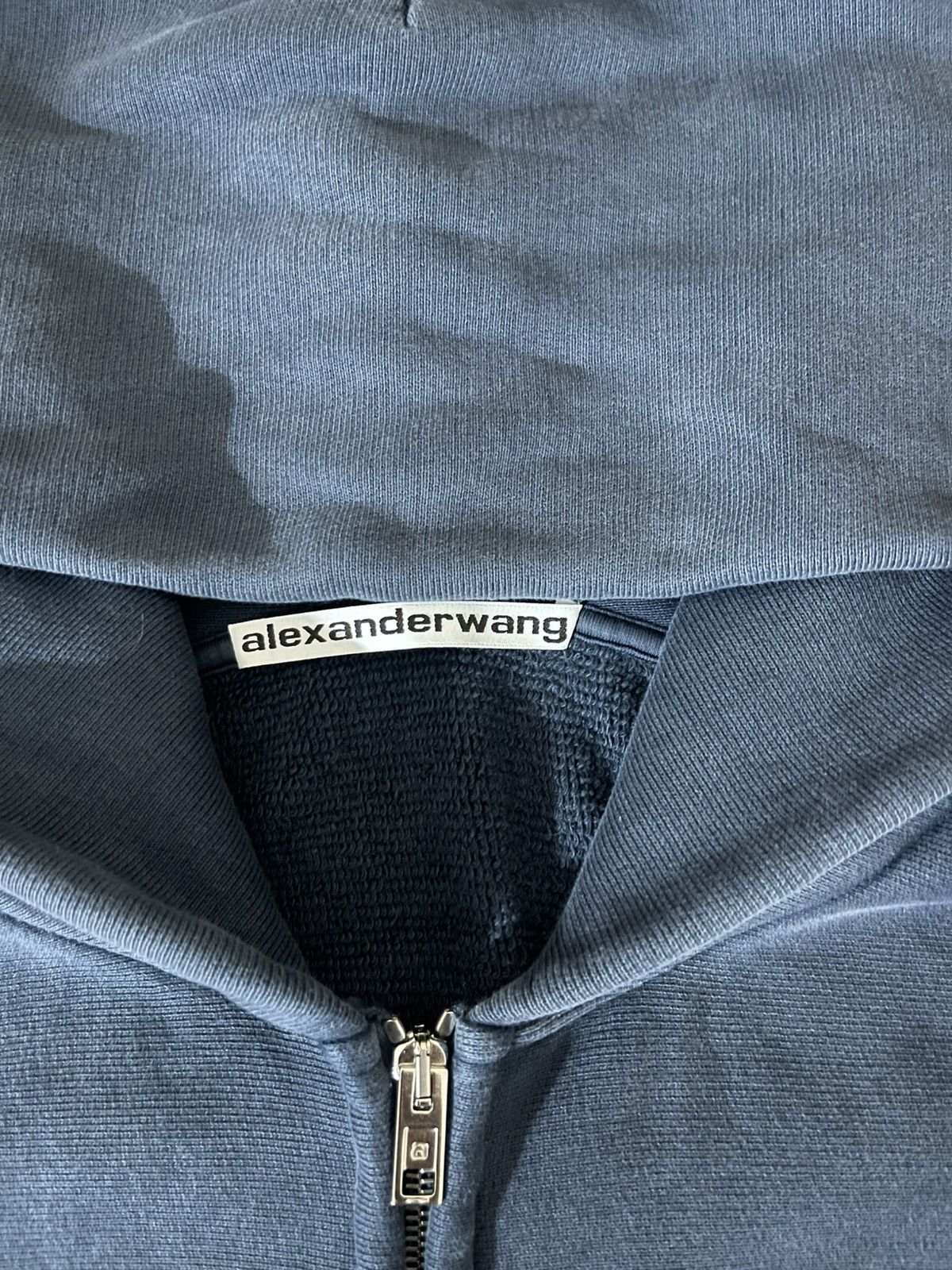 Alexander Wang Alexander Wang Hooded Zip-Up Jacket - New - Unisex Size S / US 4 / IT 40 - 7 Thumbnail
