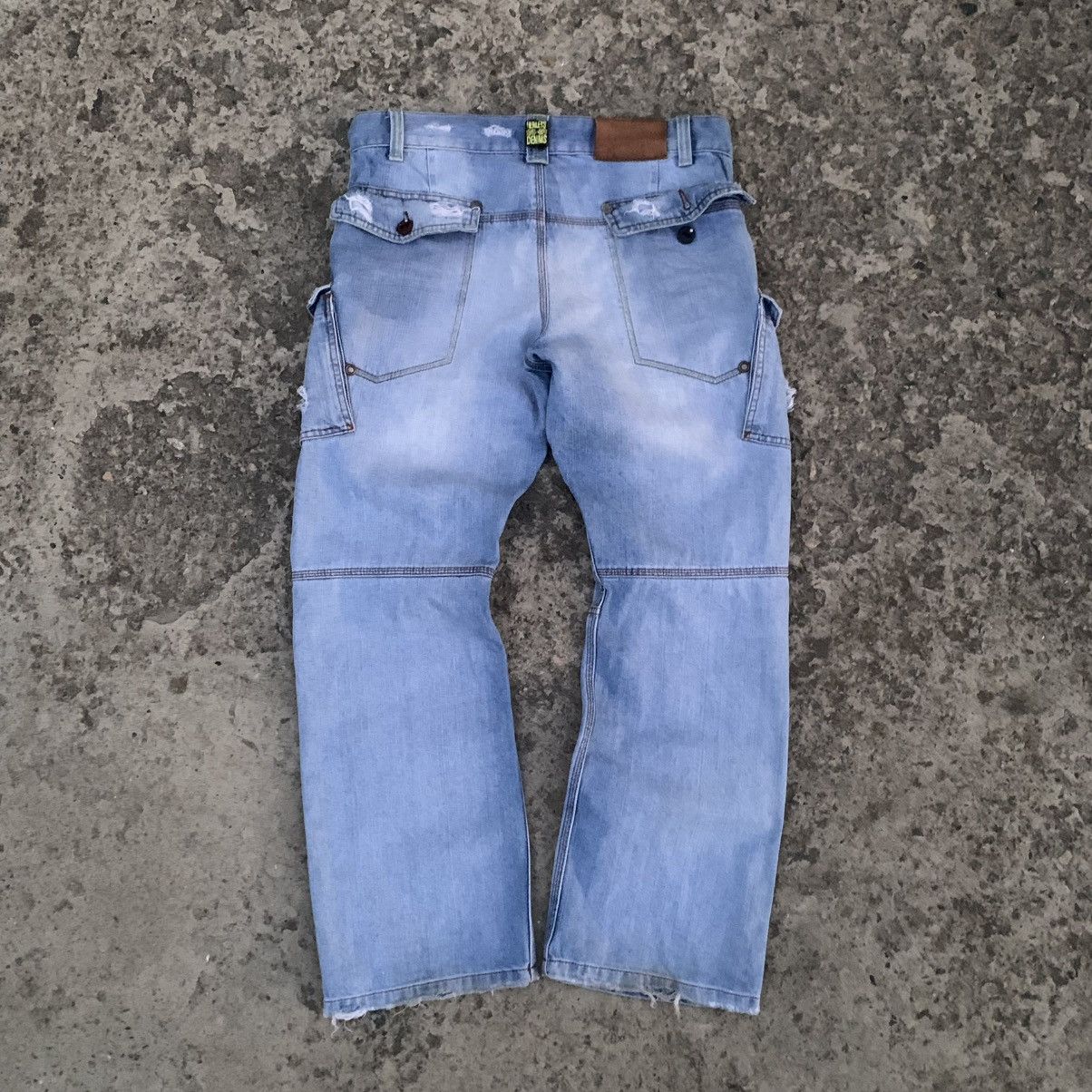 If Six Was Nine Vintage Japanese Style Henley’s Jeans Size 32 Multi-pocket Size US 32 / EU 48 - 4 Thumbnail