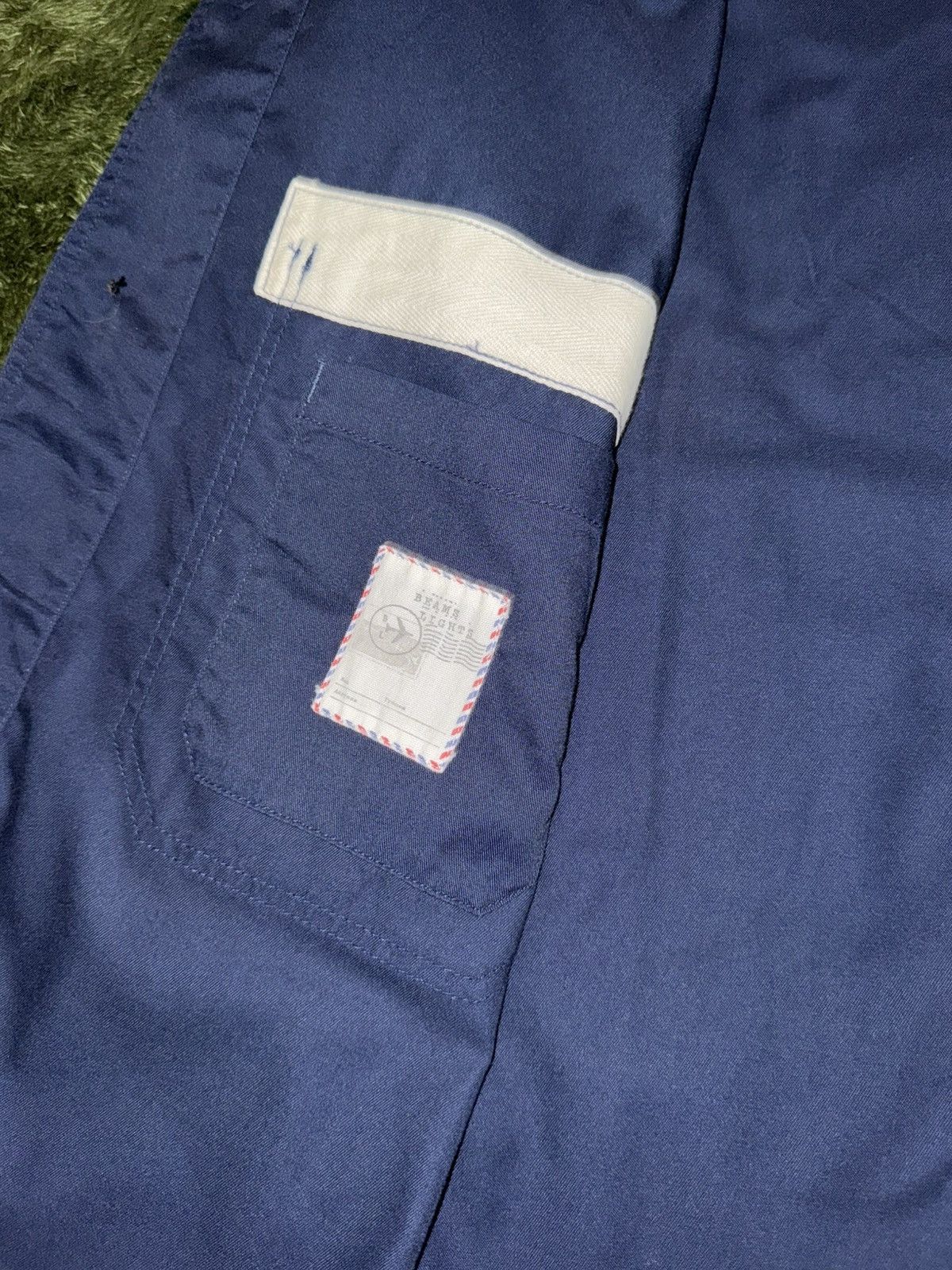 Beams Japan [M] BEAMS Light Cotton Long Coverall Coat – Navy Size US M / EU 48-50 / 2 - 6 Thumbnail