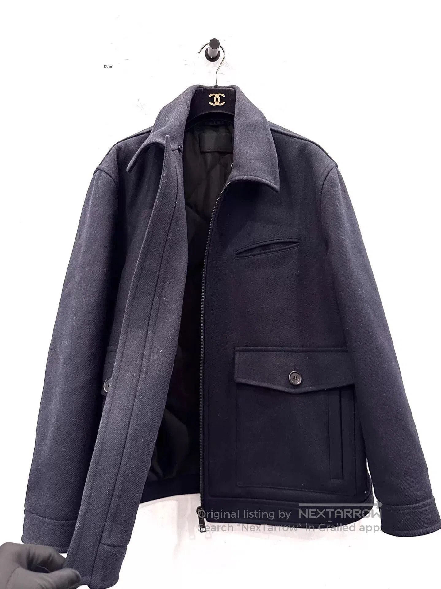 Prada Blue XL Zip. Size US XL / EU 56 / 4 - 3 Thumbnail