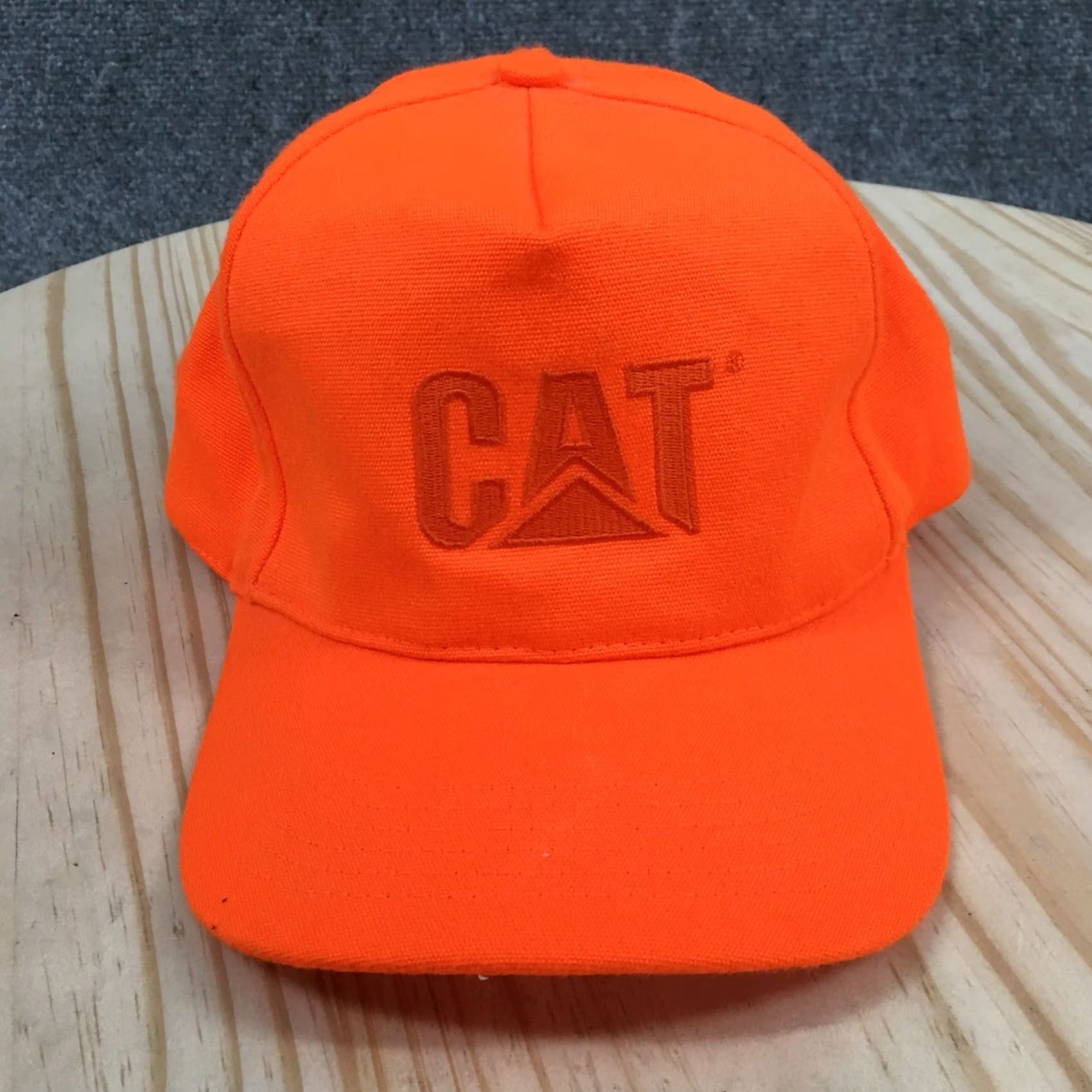 Caterpillar Caterpillar Daystone Baseball Cap Unisex Orange OS Curved Brim Embroidered Logo Size ONE SIZE - 2 Thumbnail