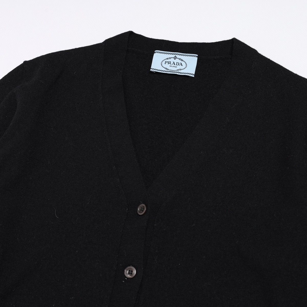 Prada Prada Wool Cardigan it38 size Black Sweater Size XS / US 0-2 / IT 36-38 - 4 Thumbnail