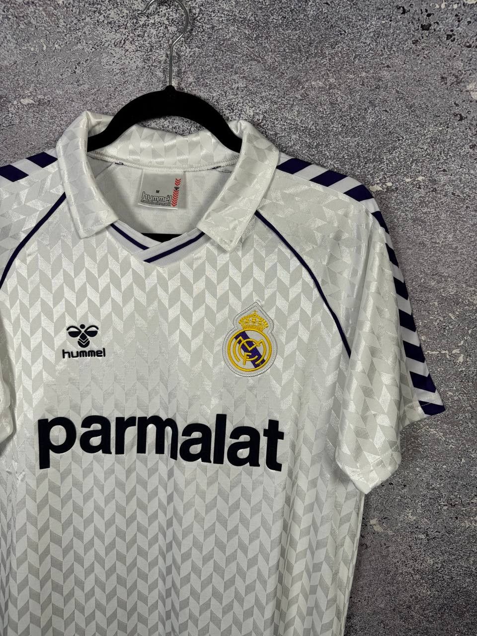 Other RETRO 80's Local Real Madrid 1986/87 Fan Soccer Jersey Size US M / EU 48-50 / 2 - 2 Thumbnail