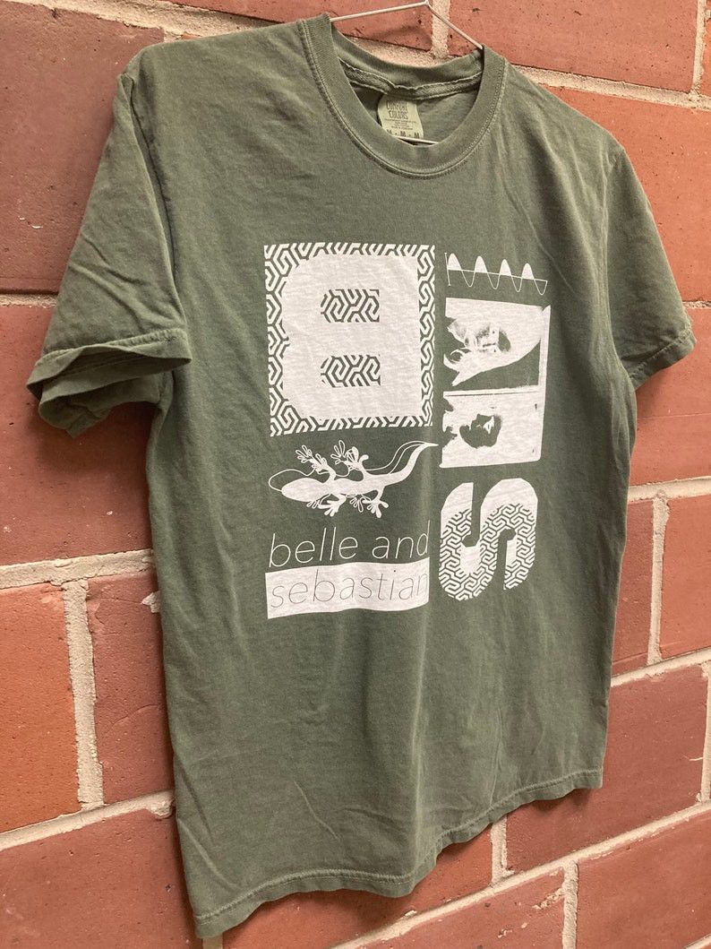 Comfort Colors Belle and Sebastian T-shirt Moss Comfort Colors Size US M / EU 48-50 / 2 - 3 Thumbnail