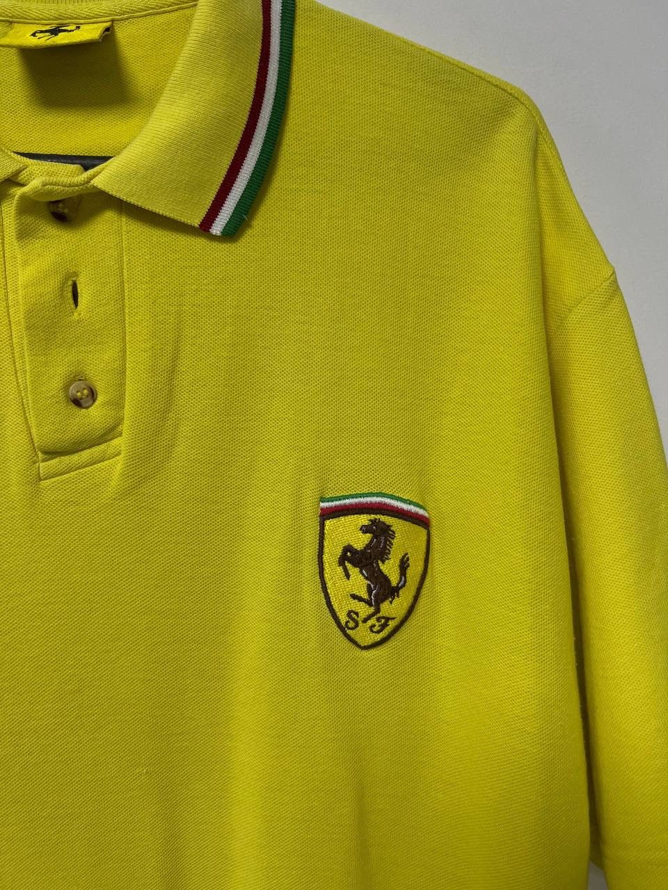 Ferrari Vintage 1996 Ferrari Formula 1 Polo F1 Schumacher 90s sz L Size US L / EU 52-54 / 3 - 7 Thumbnail