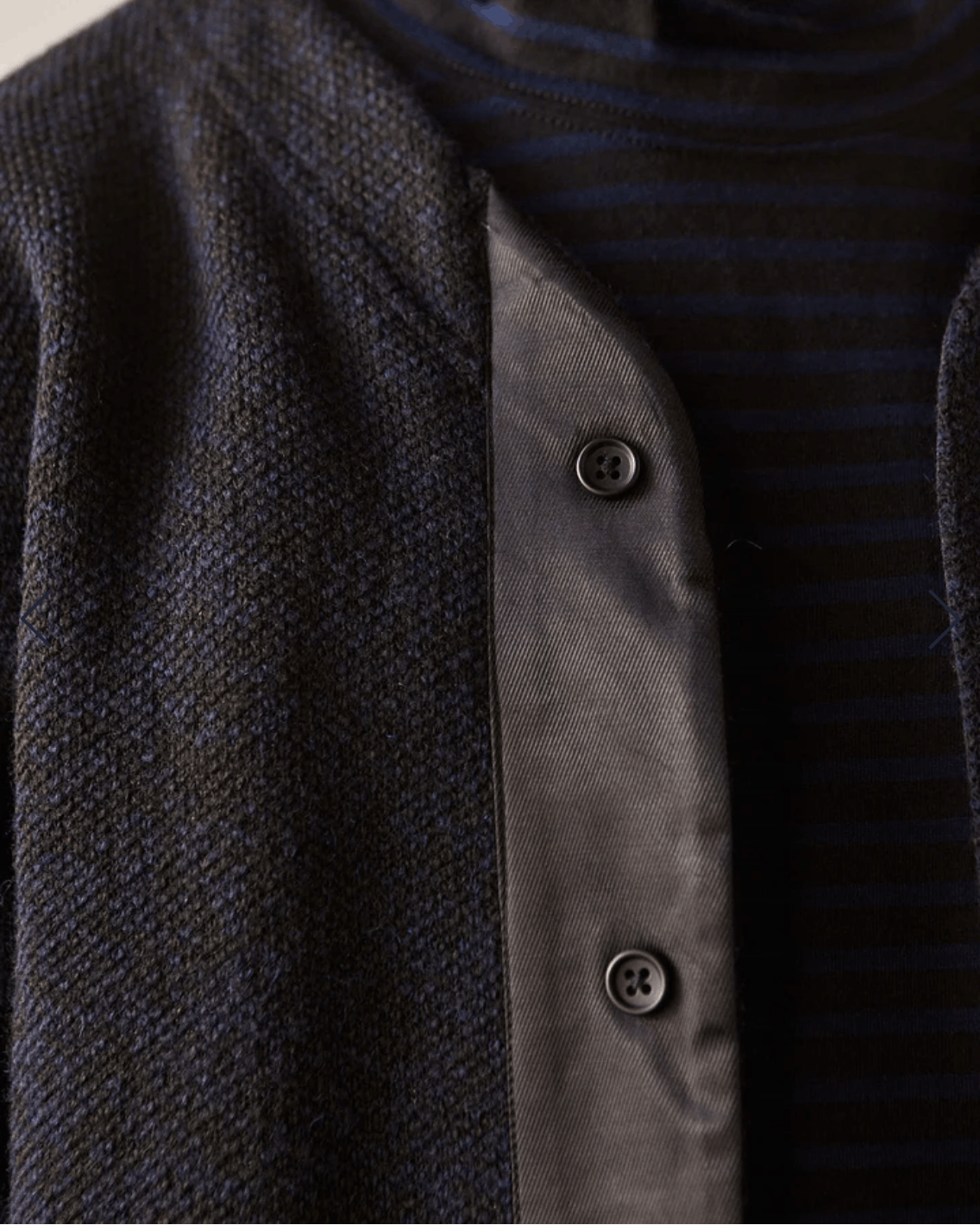 Engineered Garments Engineered Garments Knit Cardigan Jacket Navy/Black Size US M / EU 48-50 / 2 - 16 Thumbnail