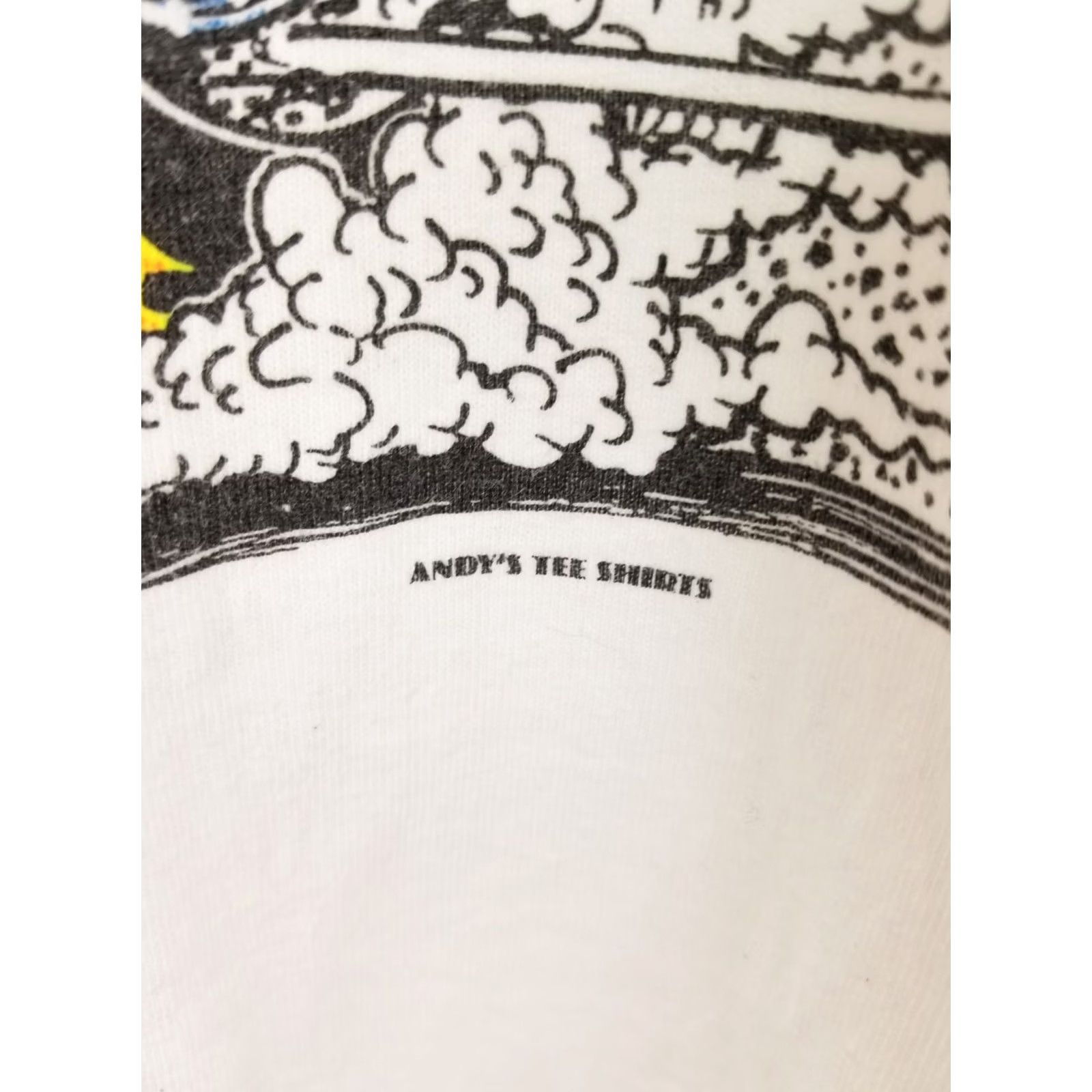 Gildan VINTAGE 91' RAT FINK ED ROTH HOT RODS WERE DANGEROUS WHITE COTTON T-SHIRT SZ XXL Mens T-Shirt 2XL White Cotton Vintage Size US XXL / EU 58 / 5 - 5 Thumbnail