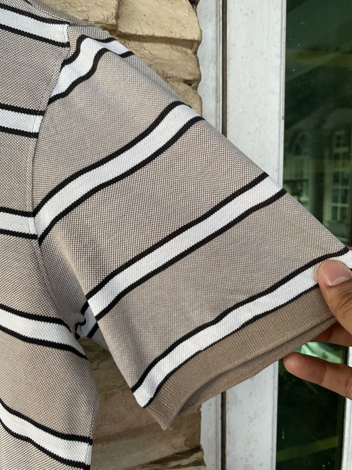 Burberry Vintage Burberry London Stripes Polo Shirt Size US M / EU 48-50 / 2 - 6 Thumbnail