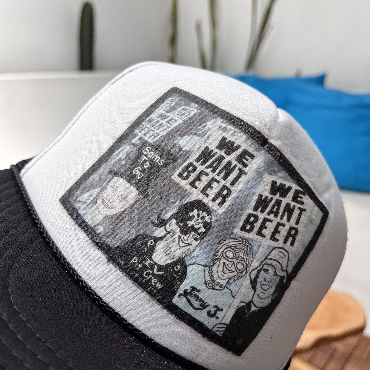 Otto Vintage Trucker Hat IV Comics Jimmy J By Otto Size ONE SIZE - 6 Thumbnail