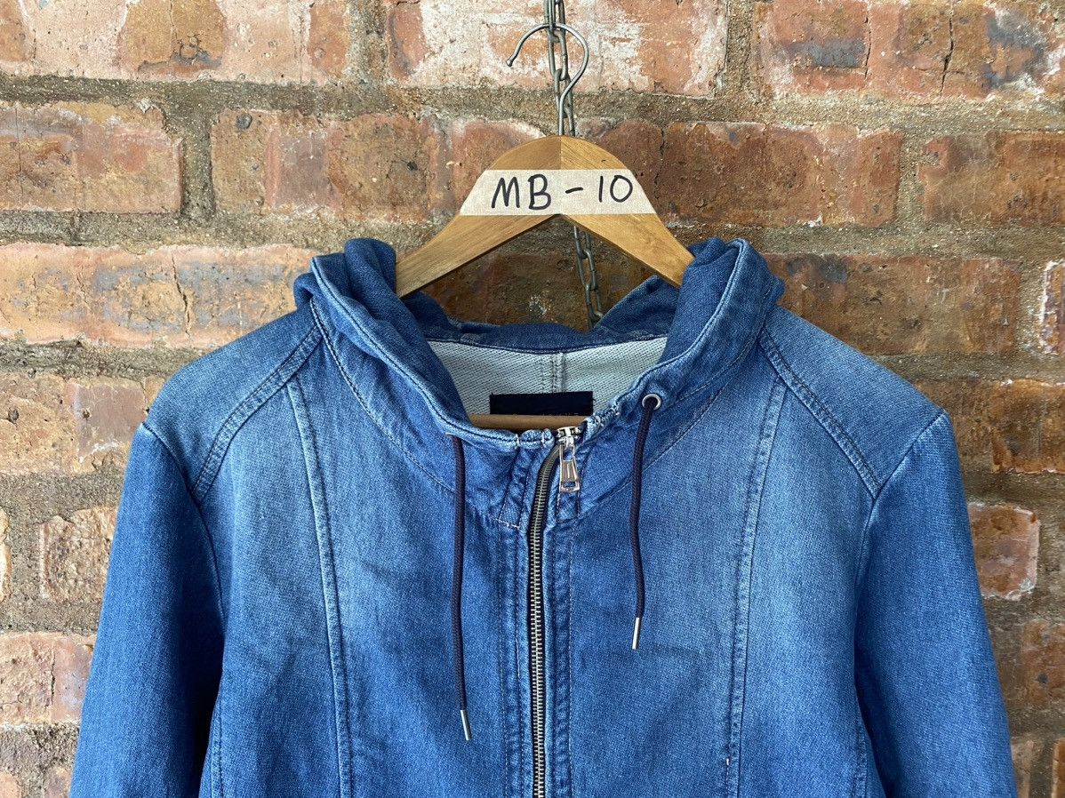 Issey Miyake 🔥Tete Homme Bono Denim Hoodie Size US M / EU 48-50 / 2 - 3 Thumbnail