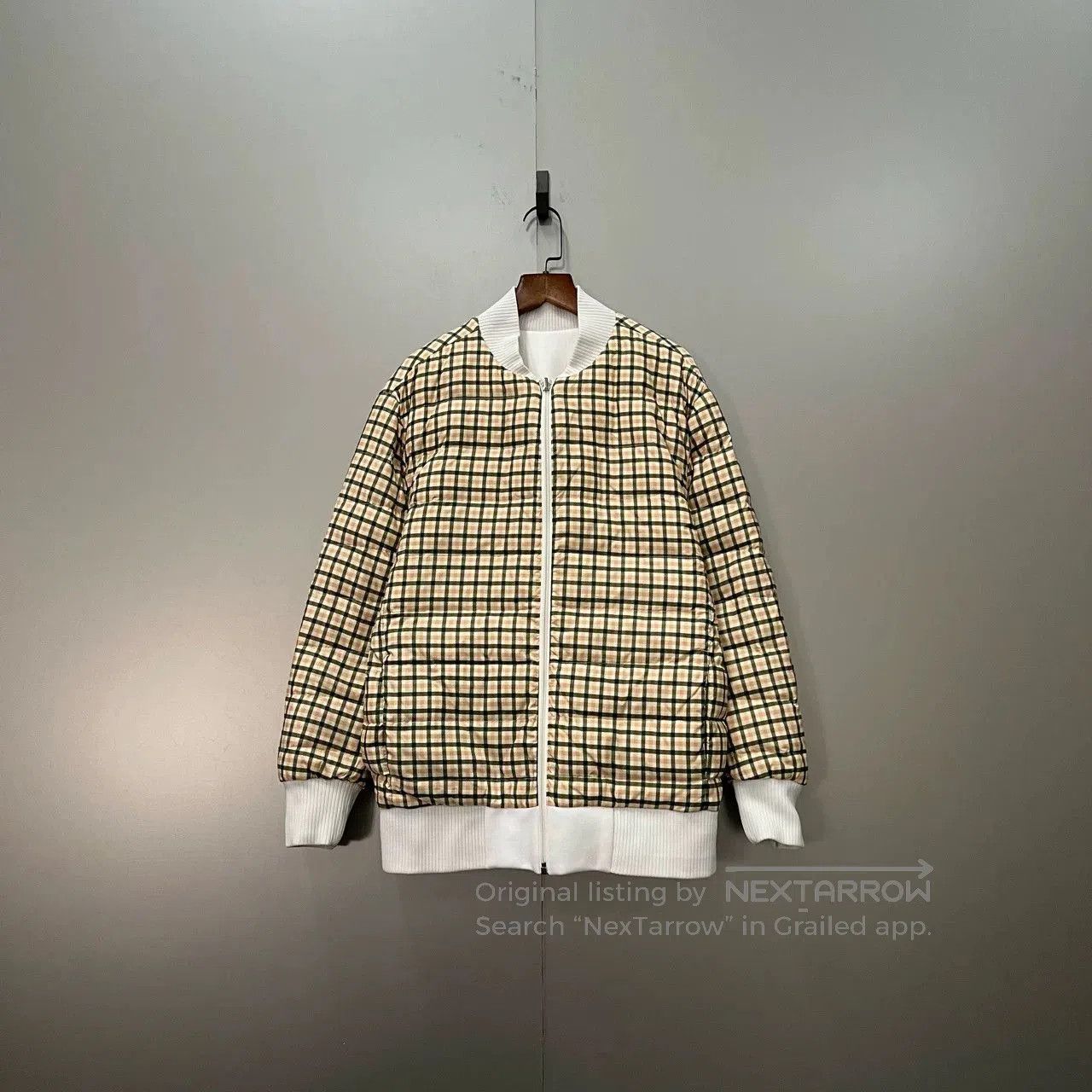 Fendi FENDI Back Embroidery Logo Double-Sided Check Jacket. Size S / US 4 / IT 40 - 3 Thumbnail