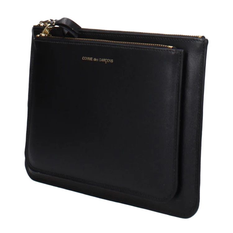 Comme des Garcons ob1o1e1024 Size: OS / Leather Clutches in Black Size ONE SIZE - 2 Thumbnail