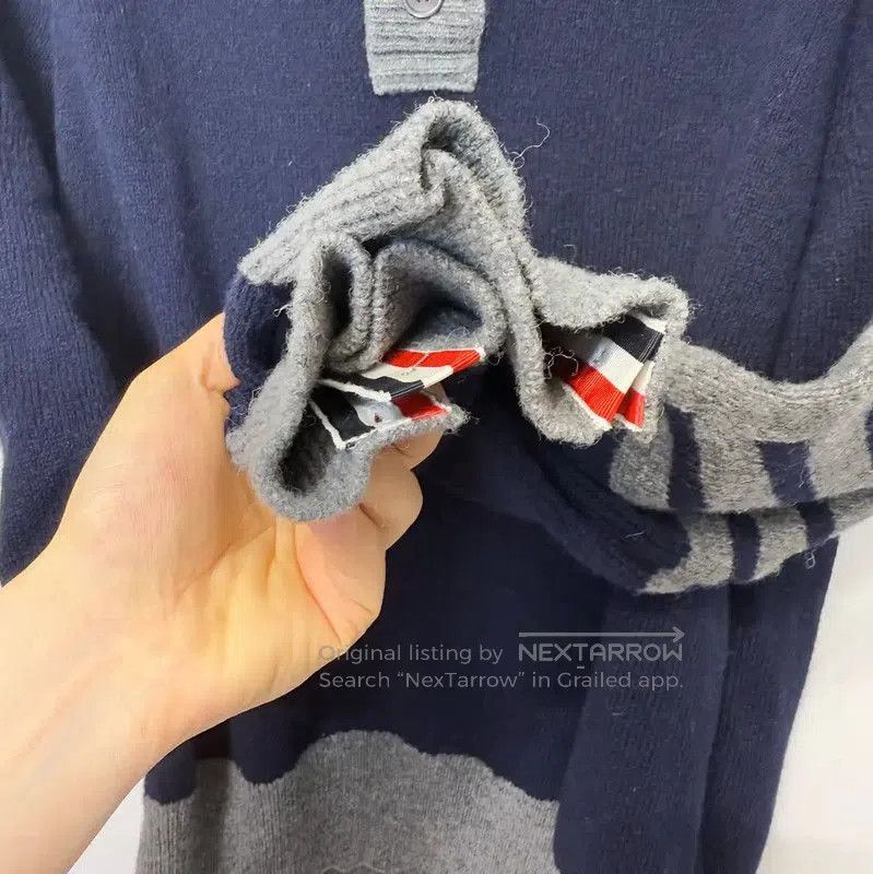 Thom Browne Thom Browne Men's Wool Pullover Sweater . Size US M / EU 48-50 / 2 - 3 Thumbnail