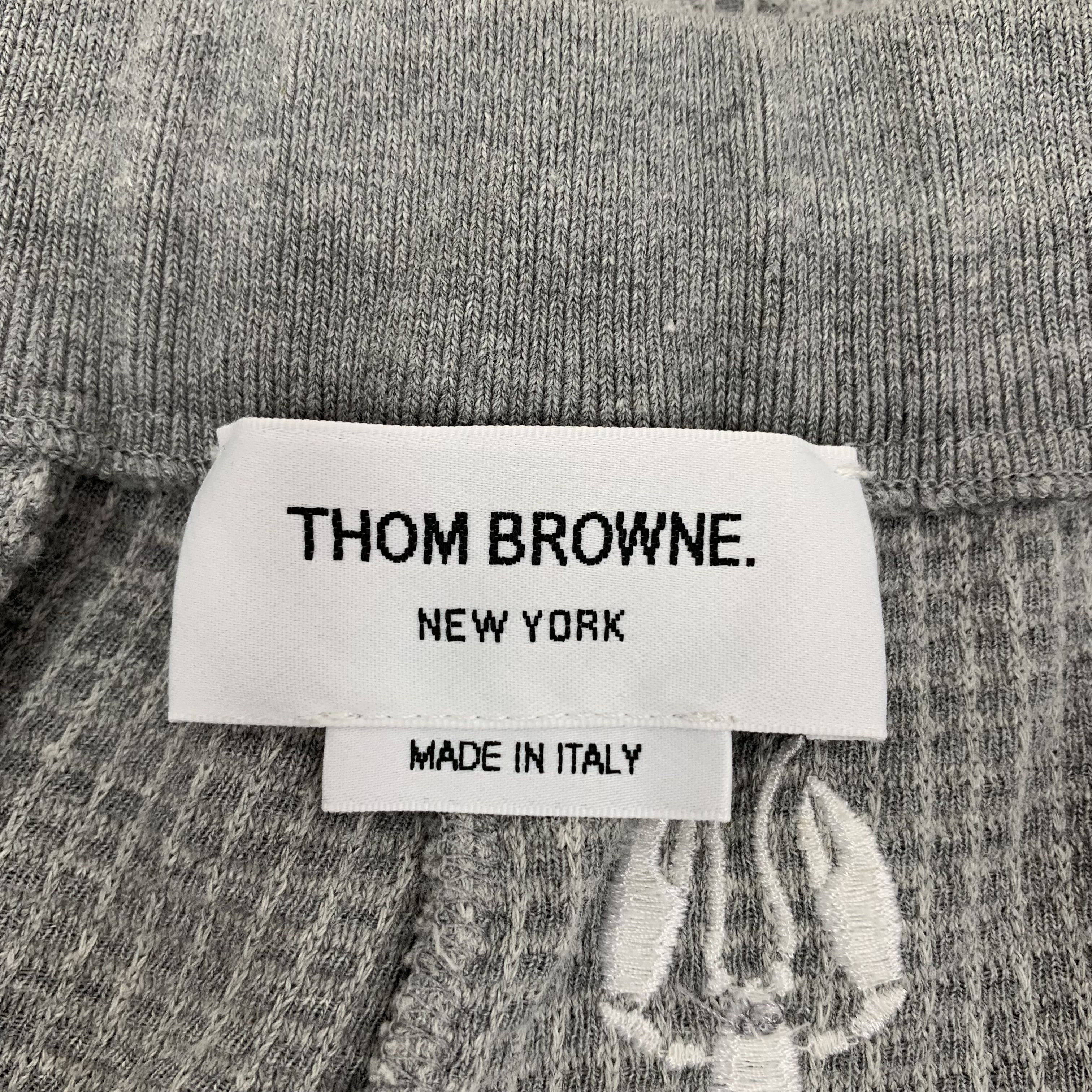 Thom Browne Thom Browne Lobster Shorts Gray (4) Size US 40 / EU 56 - 6 Thumbnail