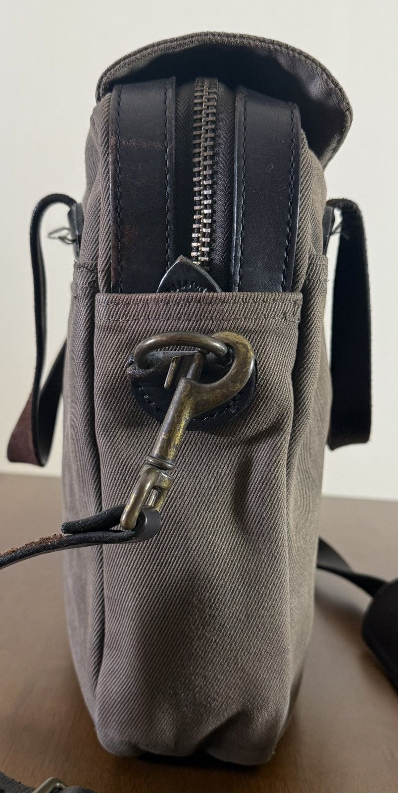Filson Filson 256 Original Briefcase Otter Green USA Made Size ONE SIZE - 3 Thumbnail