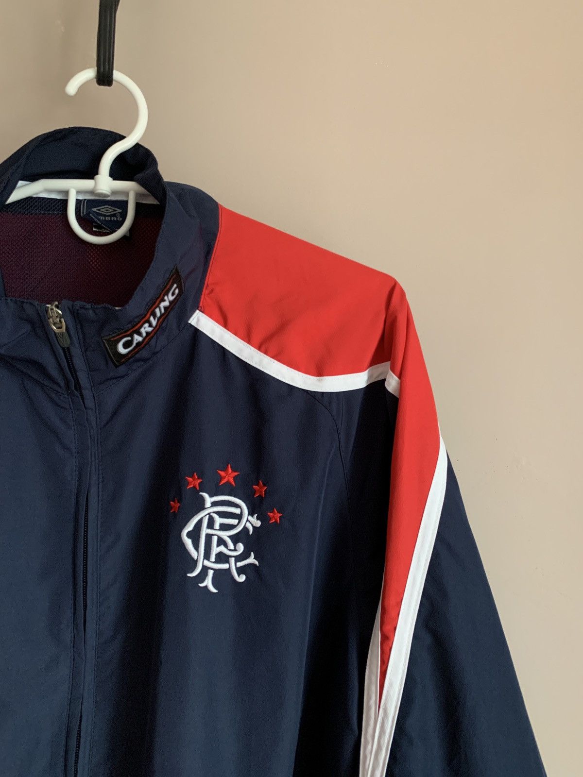 Umbro Vintage Rangers Glasgow Umbro jacket soccer football Size US M / EU 48-50 / 2 - 4 Thumbnail