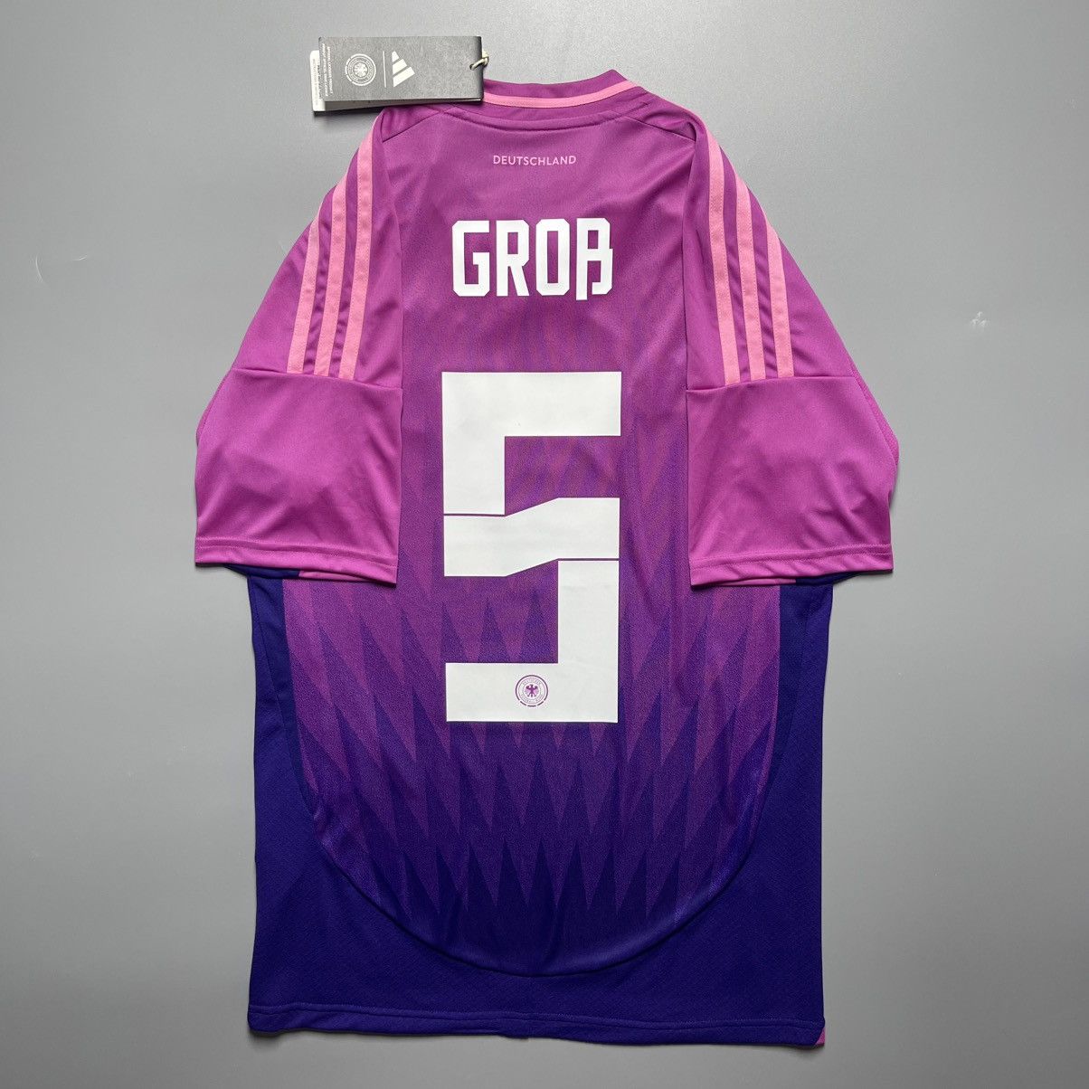 NWT GERMANY ADIDAS 2024 EURO FOOTBALL AWAY JERSEY #5 GROS