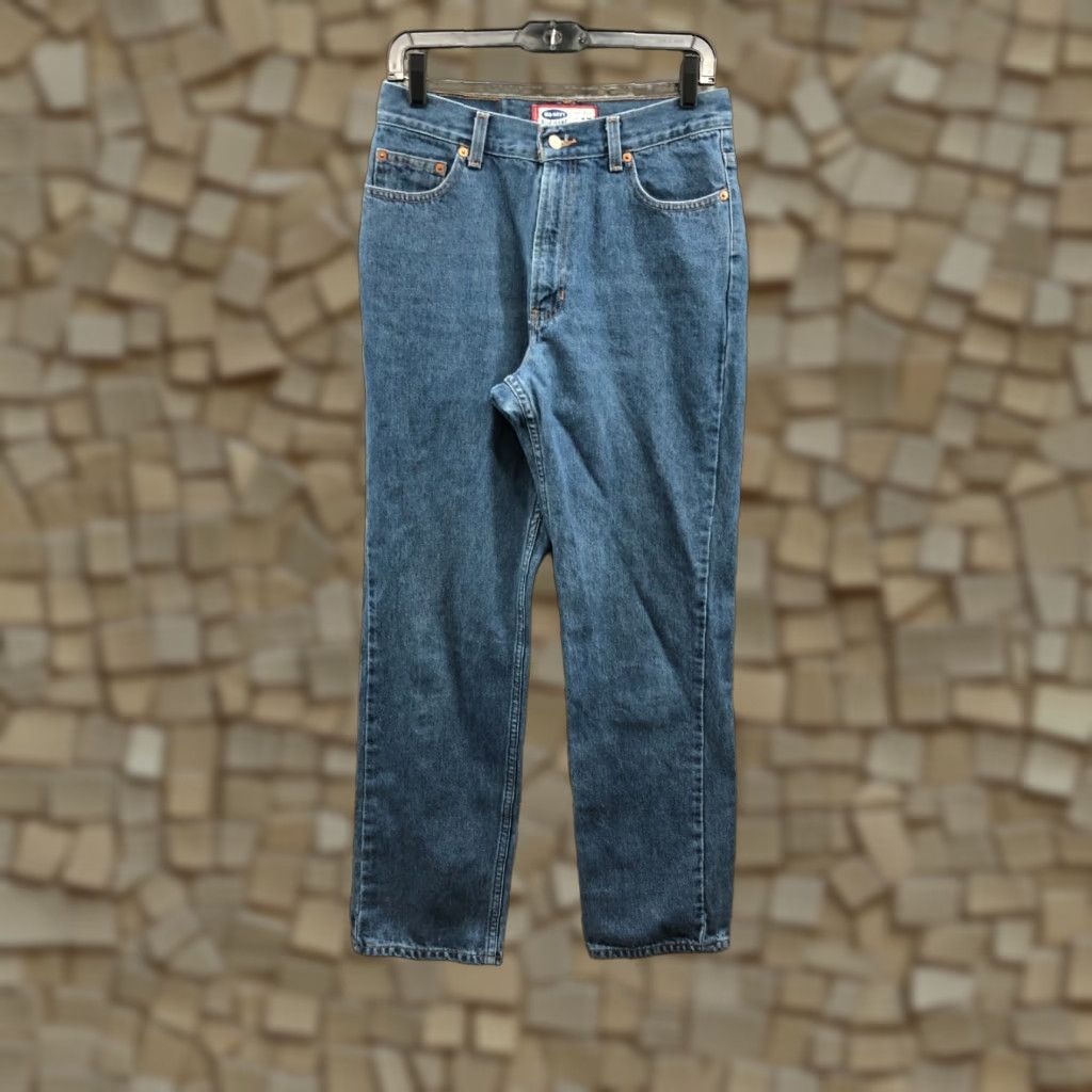 Old Navy Old Navy High Rise Straight Jeans Womens Size 10 Medium Wash Blue Size 32" / US 10 / IT 46 - 1 Thumbnail