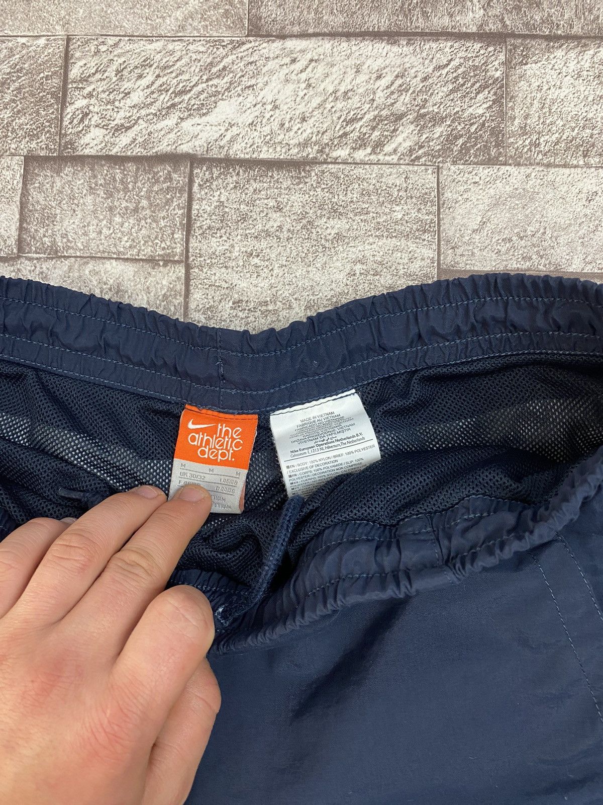 Nike × Vintage Vintage Nylon Nike Shorts Y2k style M Size US 32 / EU 48 - 5 Thumbnail