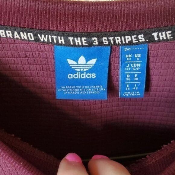 Adidas Adidas Trefoil Big Logo Graphic Crewneck Banded Embellish Wa Size S / US 4 / IT 40 - 4 Thumbnail