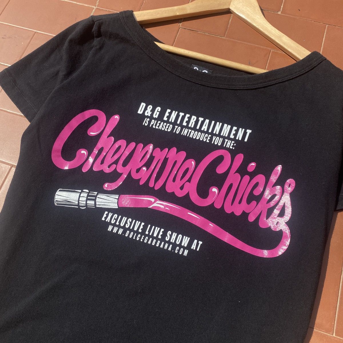 Dolce & Gabbana Y2K Dolce & Gabbana Cheyenne Chicks Crop Top t shirts size S Size S / US 4 / IT 40 - 4 Thumbnail
