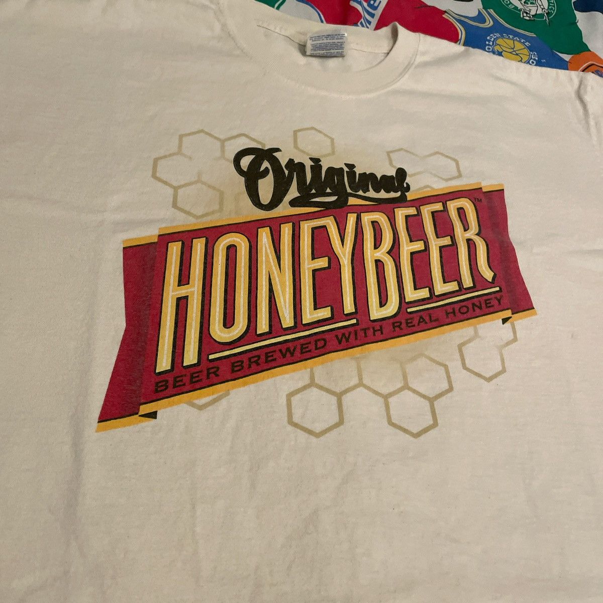 Vintage Vintage Original Honey Beer Promo Brewery Brewed Tee Size US XXL / EU 58 / 5 - 3 Thumbnail