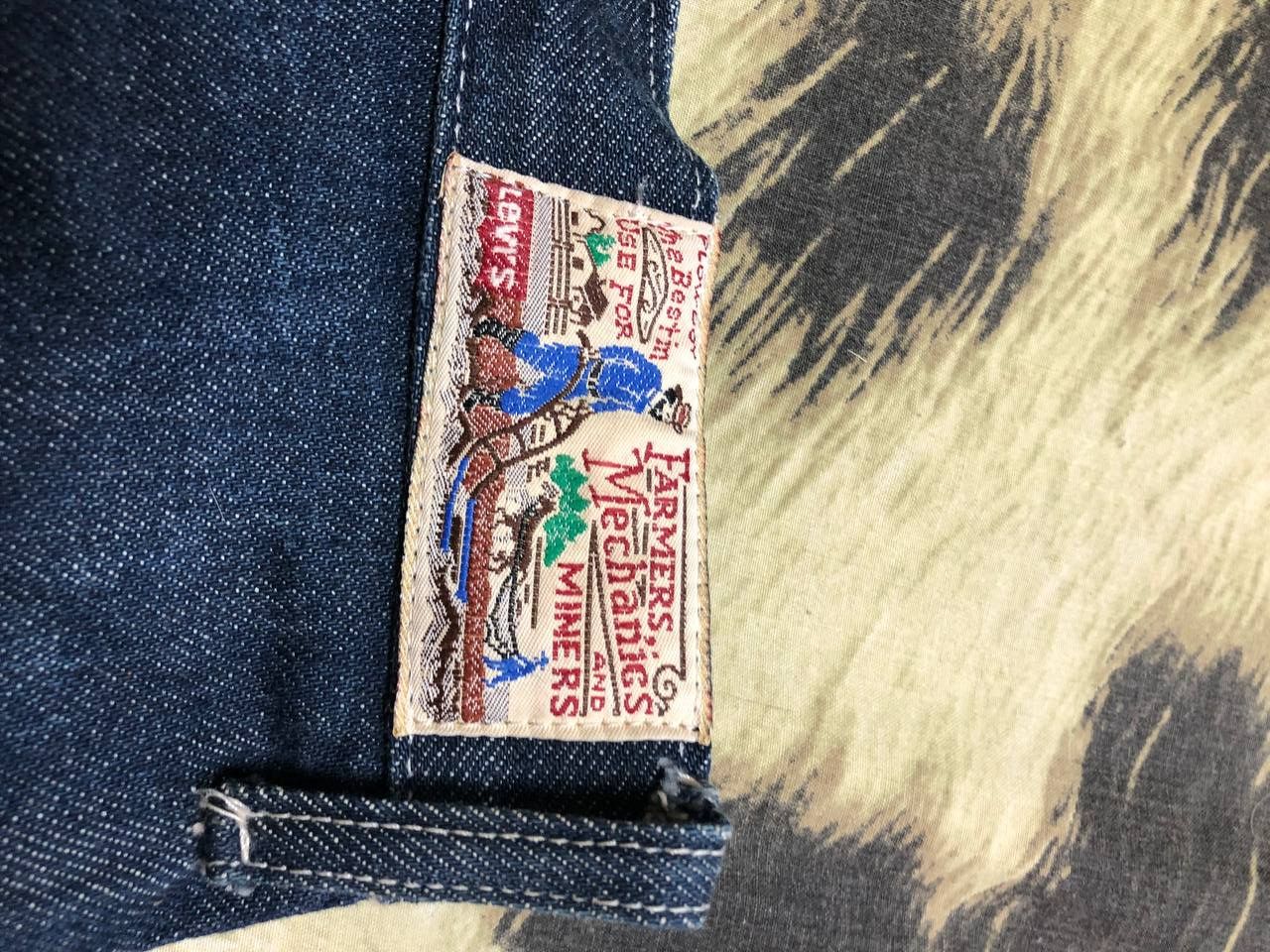 Levi's LEVIS Jeans Blue Button Fly Denim Pant STREETWEAR Size US 30 / EU 46 - 3 Thumbnail