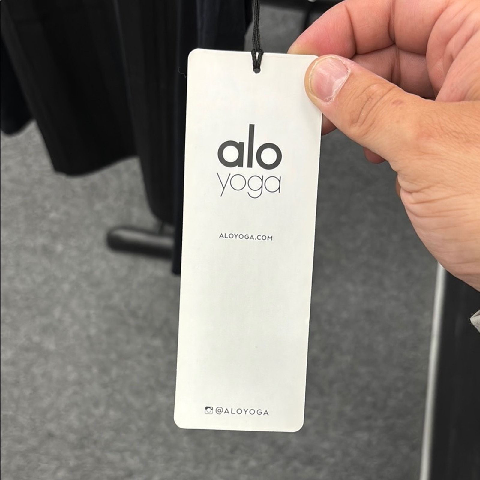 Alo Yoga NWT ALO Yoga Black Short Sleeve Tee Mindful Movement Size L Size US L / EU 52-54 / 3 - 2 Thumbnail