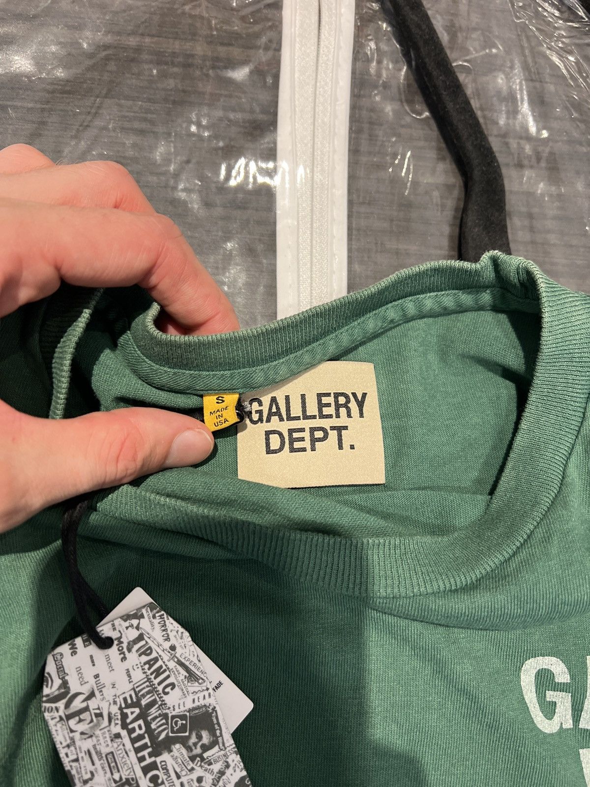 Gallery Dept. Gallery Department Vintage Shirt Green Size US S / EU 44-46 / 1 - 3 Thumbnail