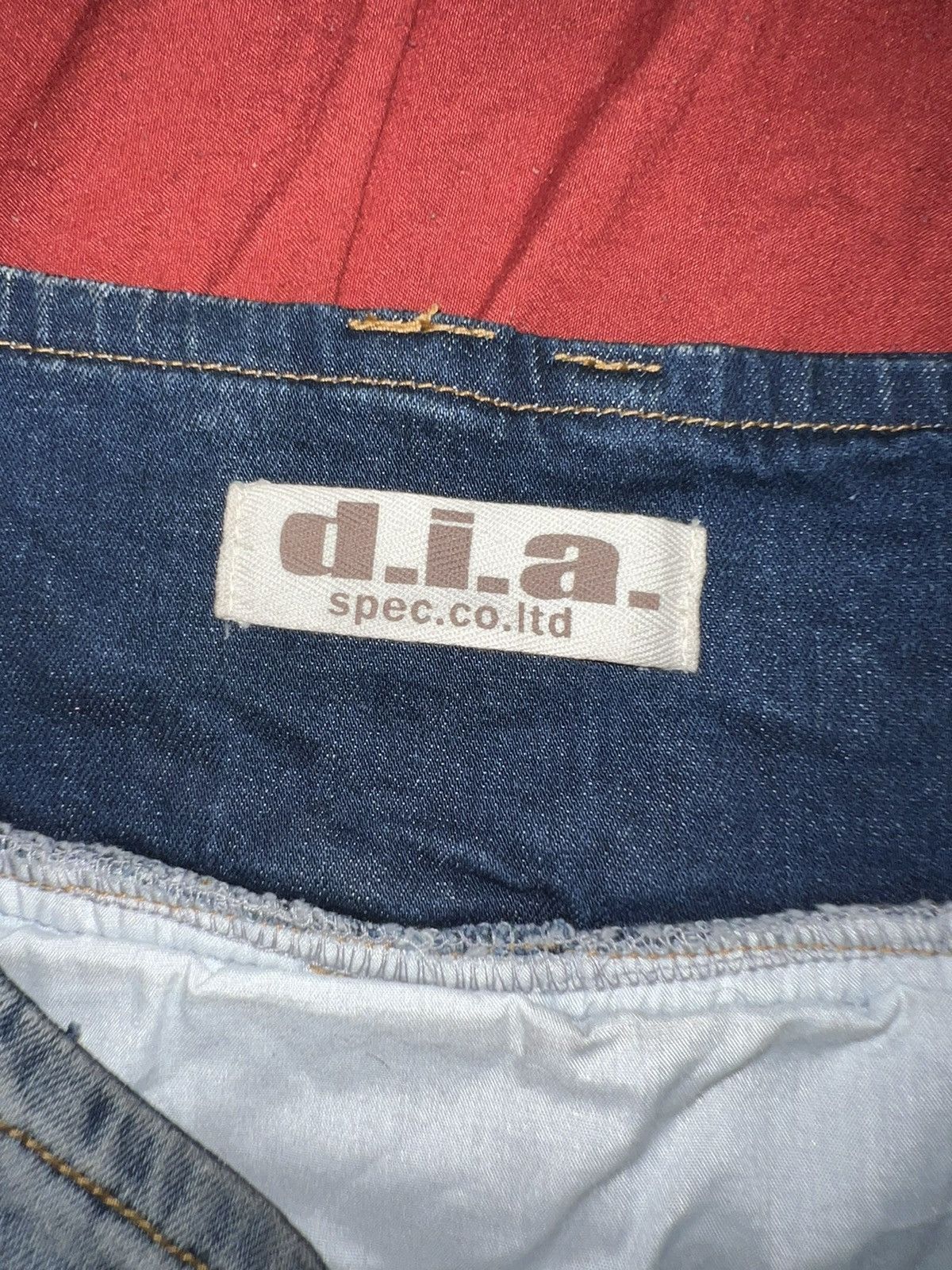 Japanese Brand Rare D.i.a. Gyaru denim mini skirt 💎💙 Size 24" / US 00 / IT 34 - 8 Thumbnail