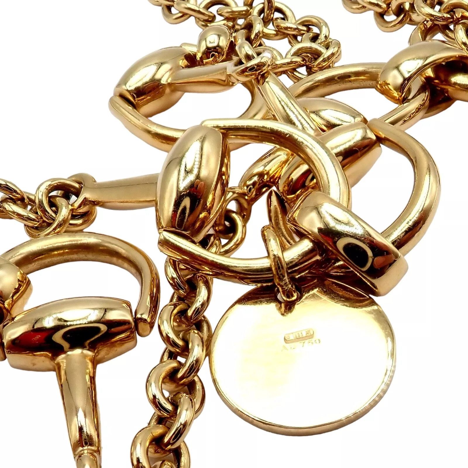 Gucci Gucci 18k Yellow Gold 34.5" Long Chain Sautoir Necklace Size ONE SIZE - 11 Thumbnail