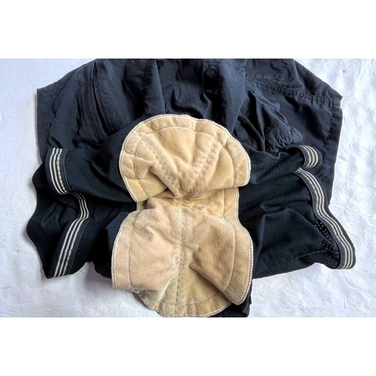 Vintage **Black Adult REI Co-op Padded Shorts Large Drawstring** User: **REI Co-op Black Adult Padded Shorts Large Drawstring** Size US 33 - 6 Thumbnail