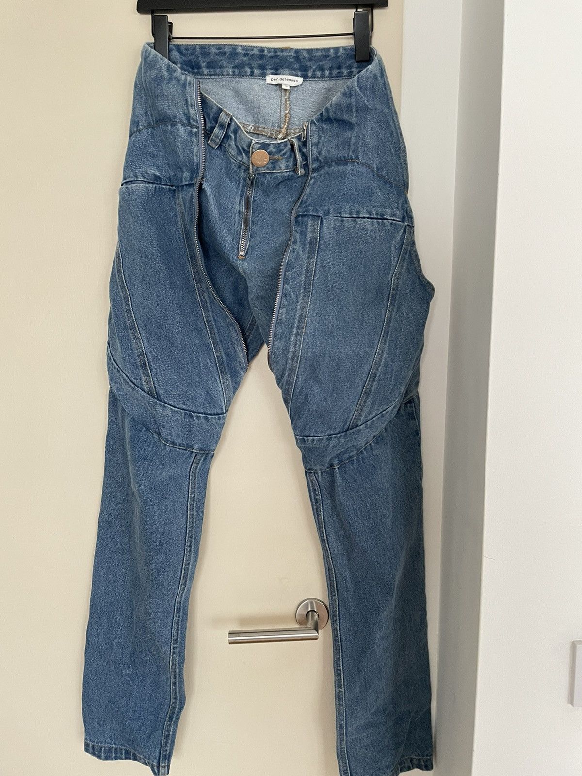Per Gotesson Per Gotesson deconstructed jeans Size US 32 / EU 48 - 2 Thumbnail