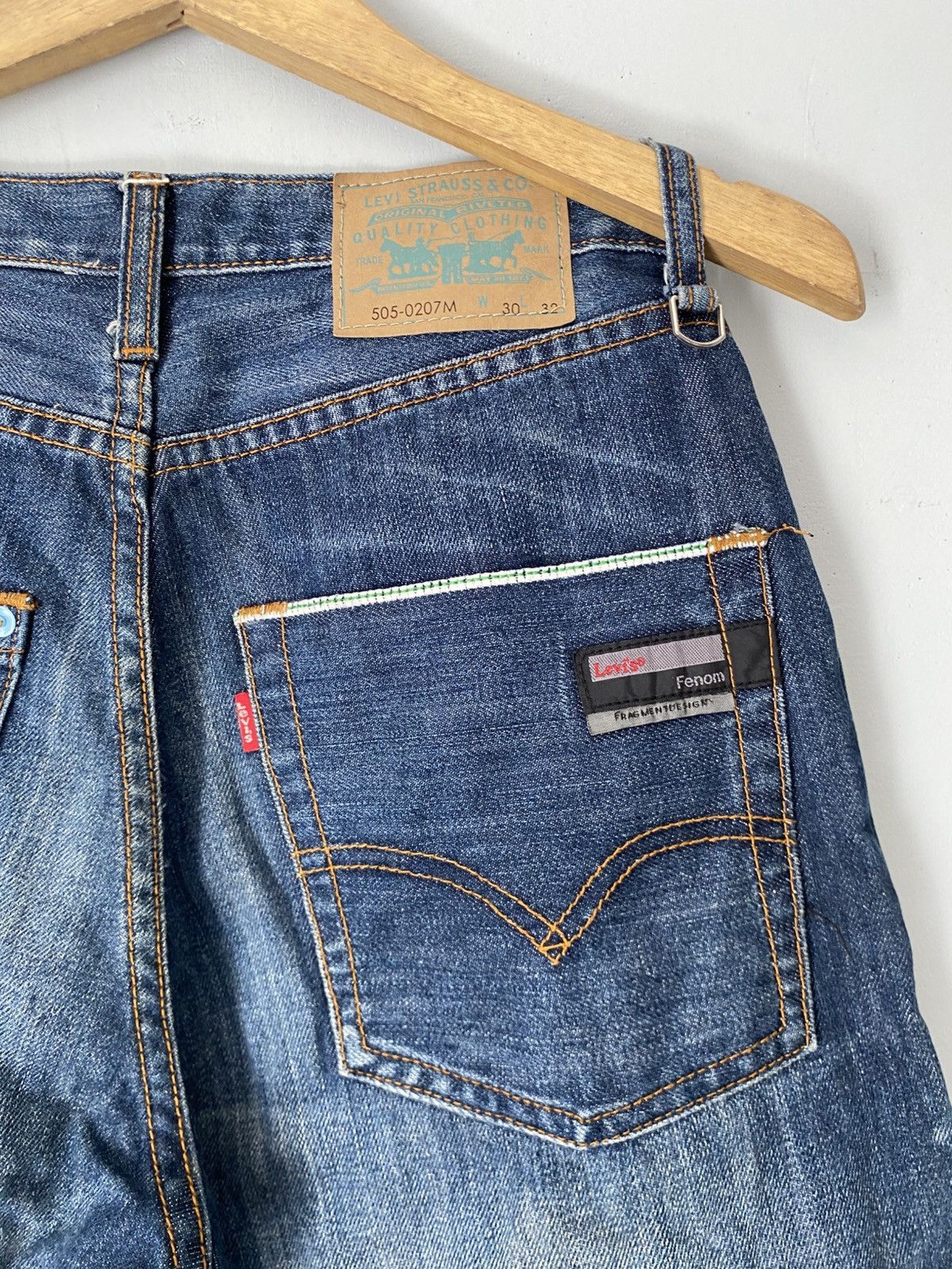 Fragment Design × Undercover Levis x Hiroshi fujiwara fragment design distressed jeans Size US 30 / EU 46 - 6 Thumbnail