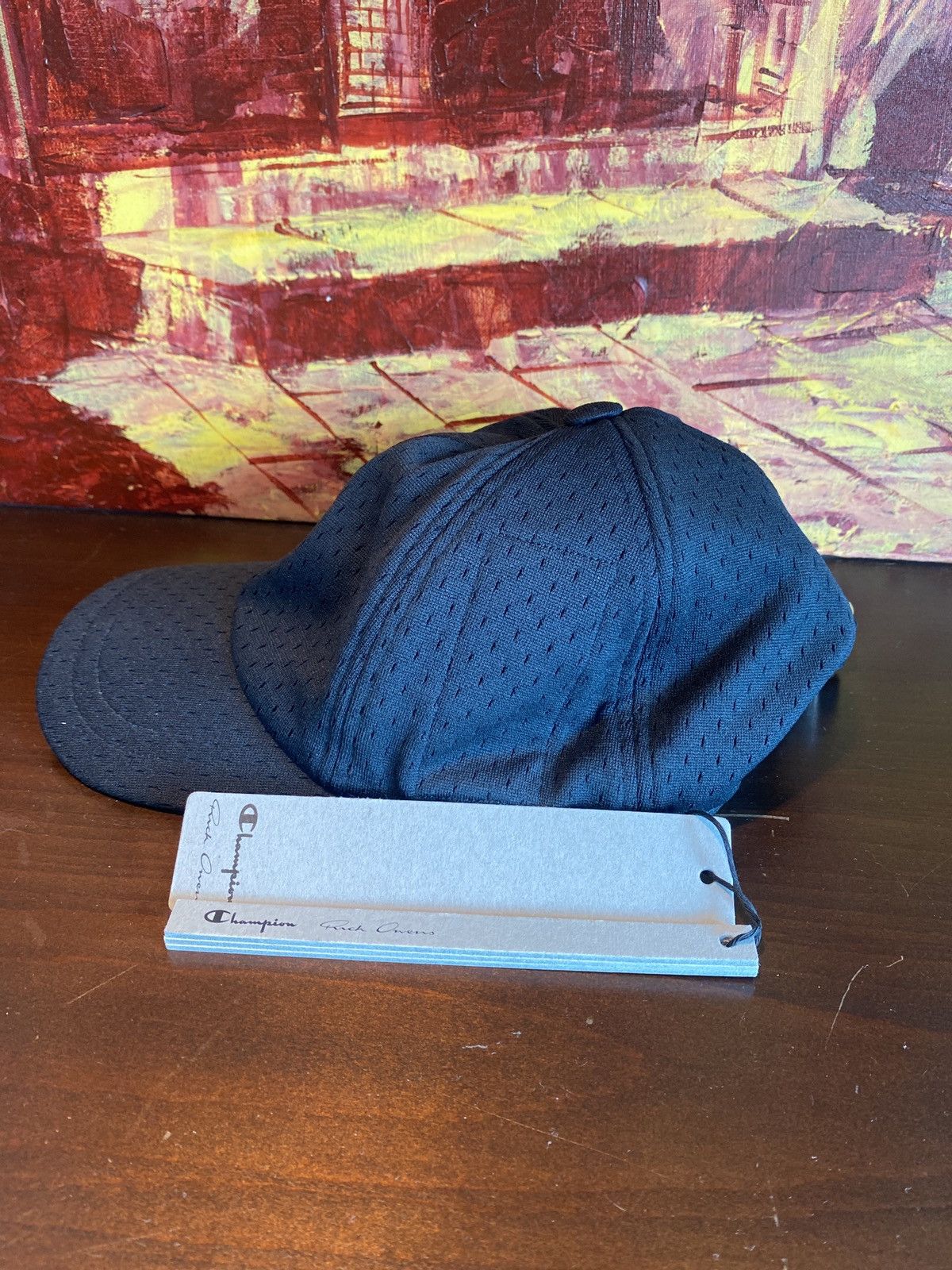 Rick Owens Drkshdw Drkshdw x Champion Baseball Cap Size ONE SIZE - 2 Thumbnail