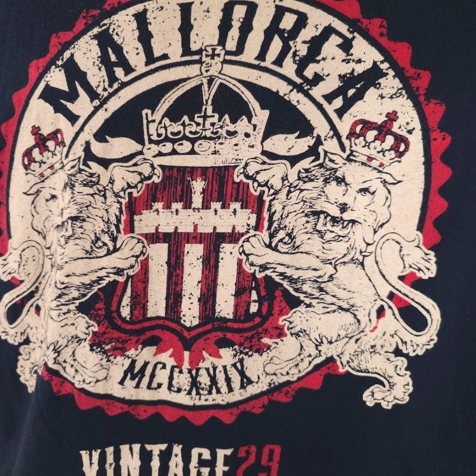 Vintage Mallorca Spain T Shirt Mens Size Large Black Travel Destination Tee Size US L / EU 52-54 / 3 - 3 Thumbnail