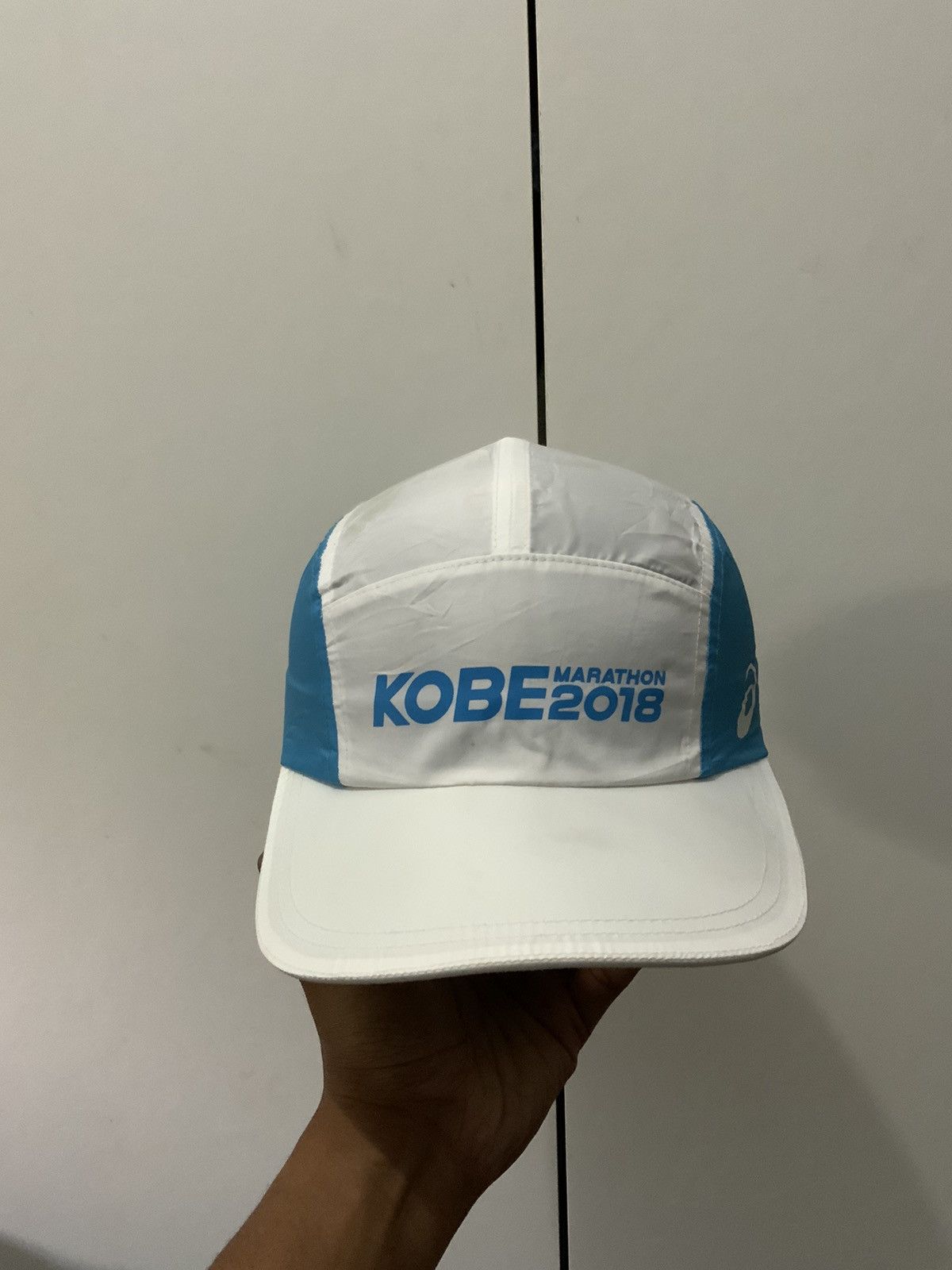 Asics Kobe Marathon 2018 Asics Japan Sportswear Hat Size ONE SIZE - 5 Thumbnail