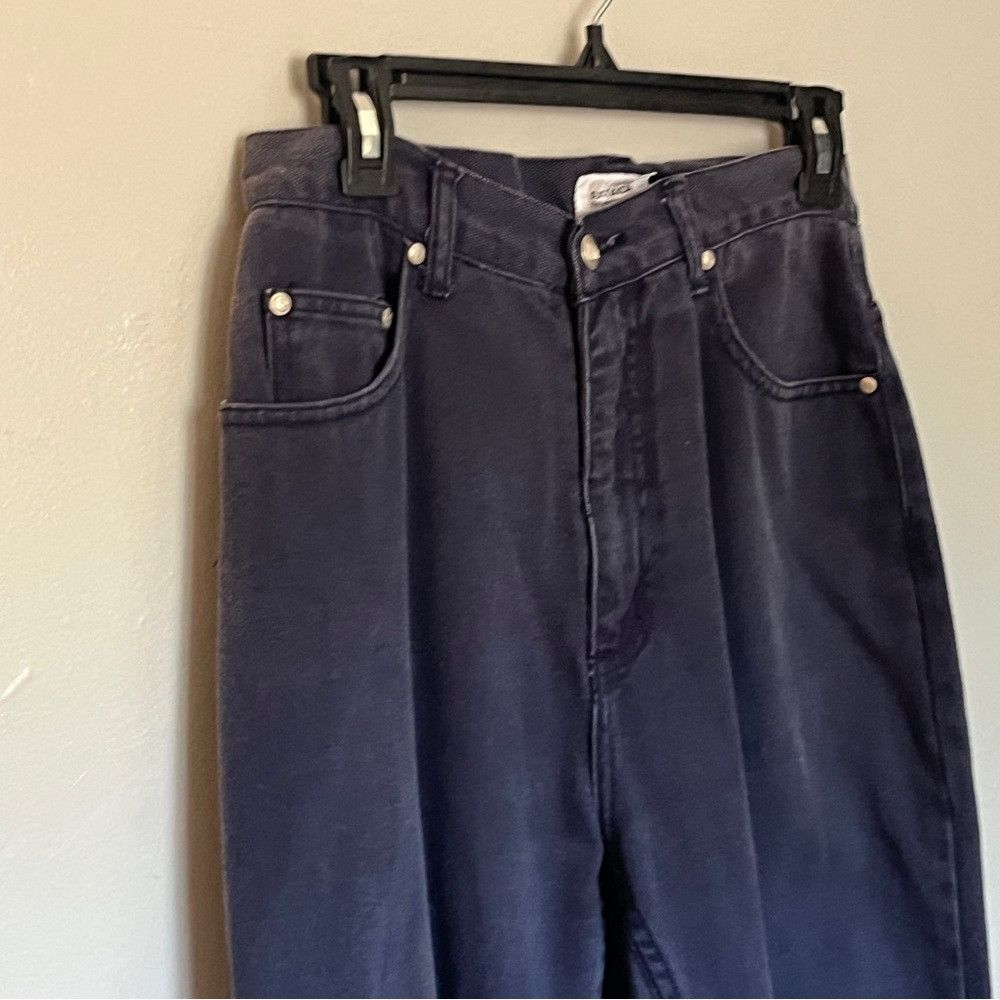Designer Sostanza High Rise Mom Style Slim Jeans Black Grey Medium 12 Size 34" / US 12 / IT 48 - 1 Thumbnail